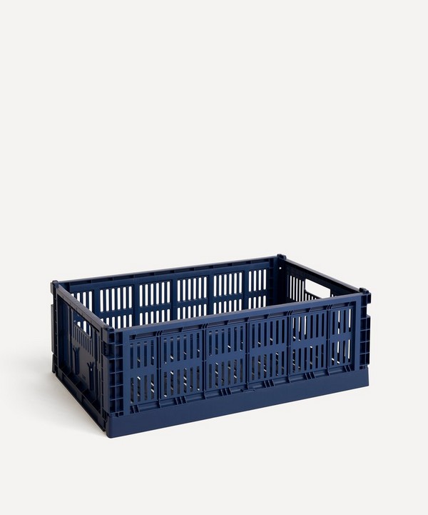 Hay - Large Dark Blue Colour Crate