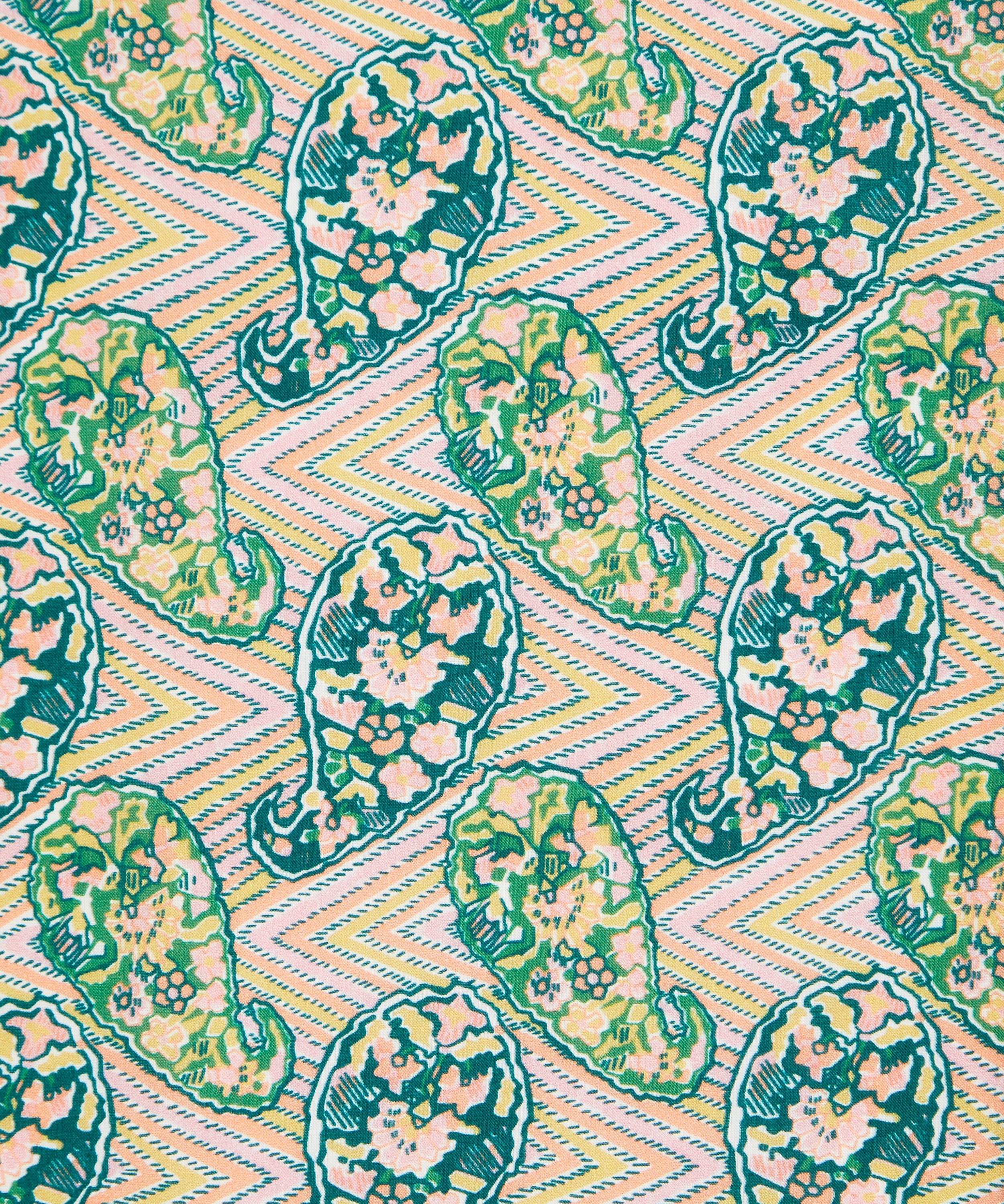 Liberty Fabrics - Zig-Zag Paisley Organic Tana Lawn™ Cotton image number 0