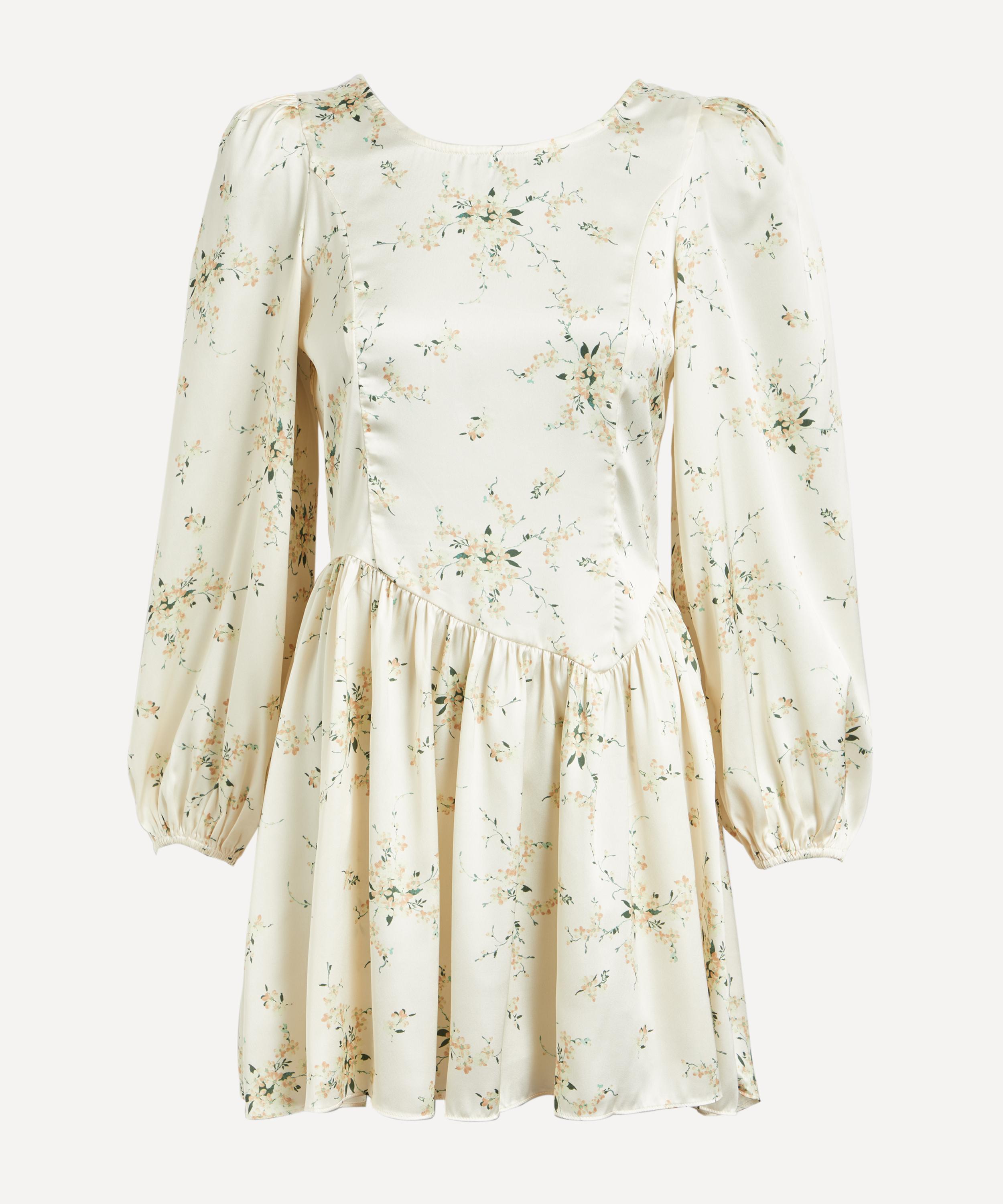LoveShackFancy - Garcia Floral Mini-Dress image number 0