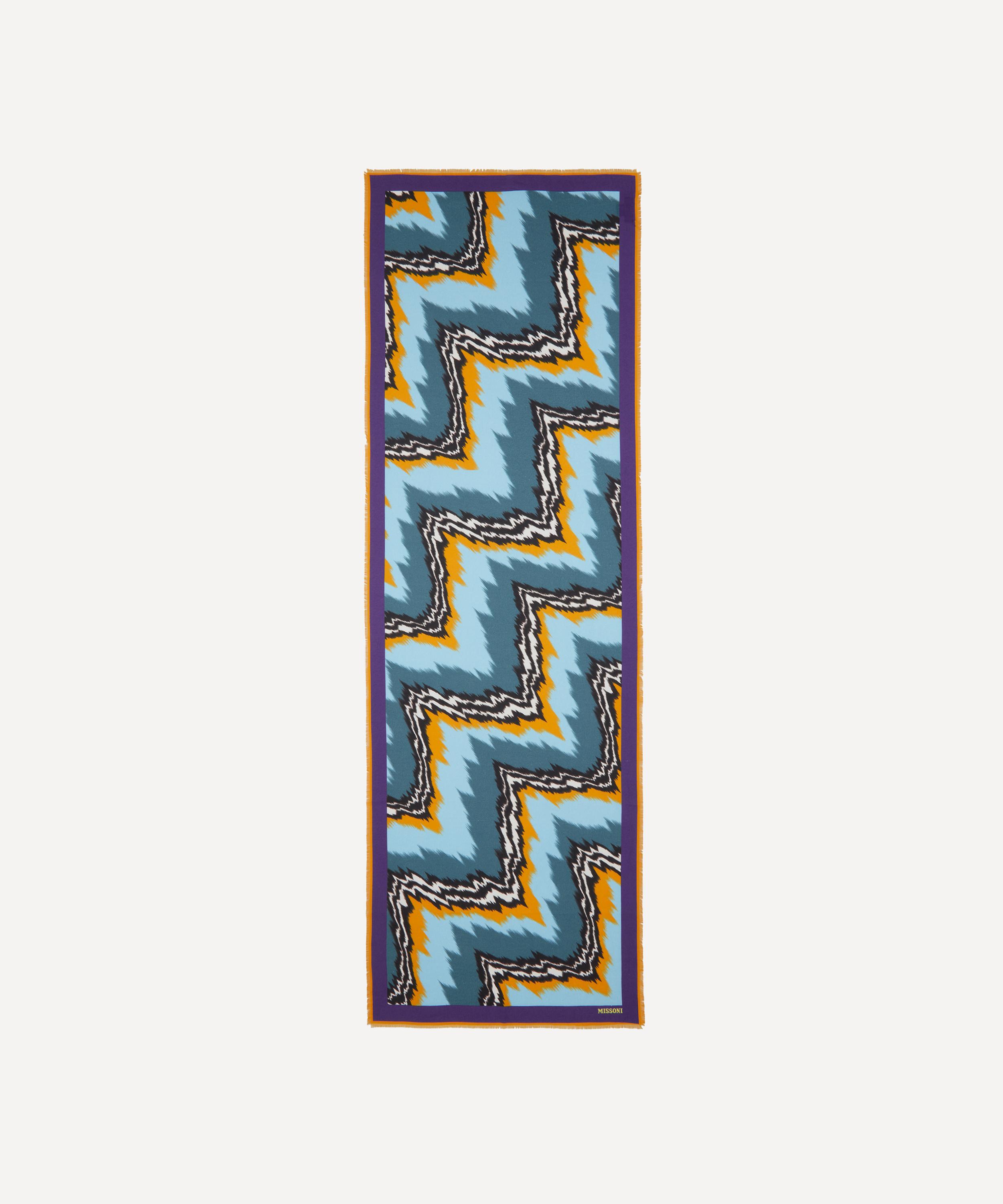 Missoni - Cotton-Blend Stole Print Scarf image number 1