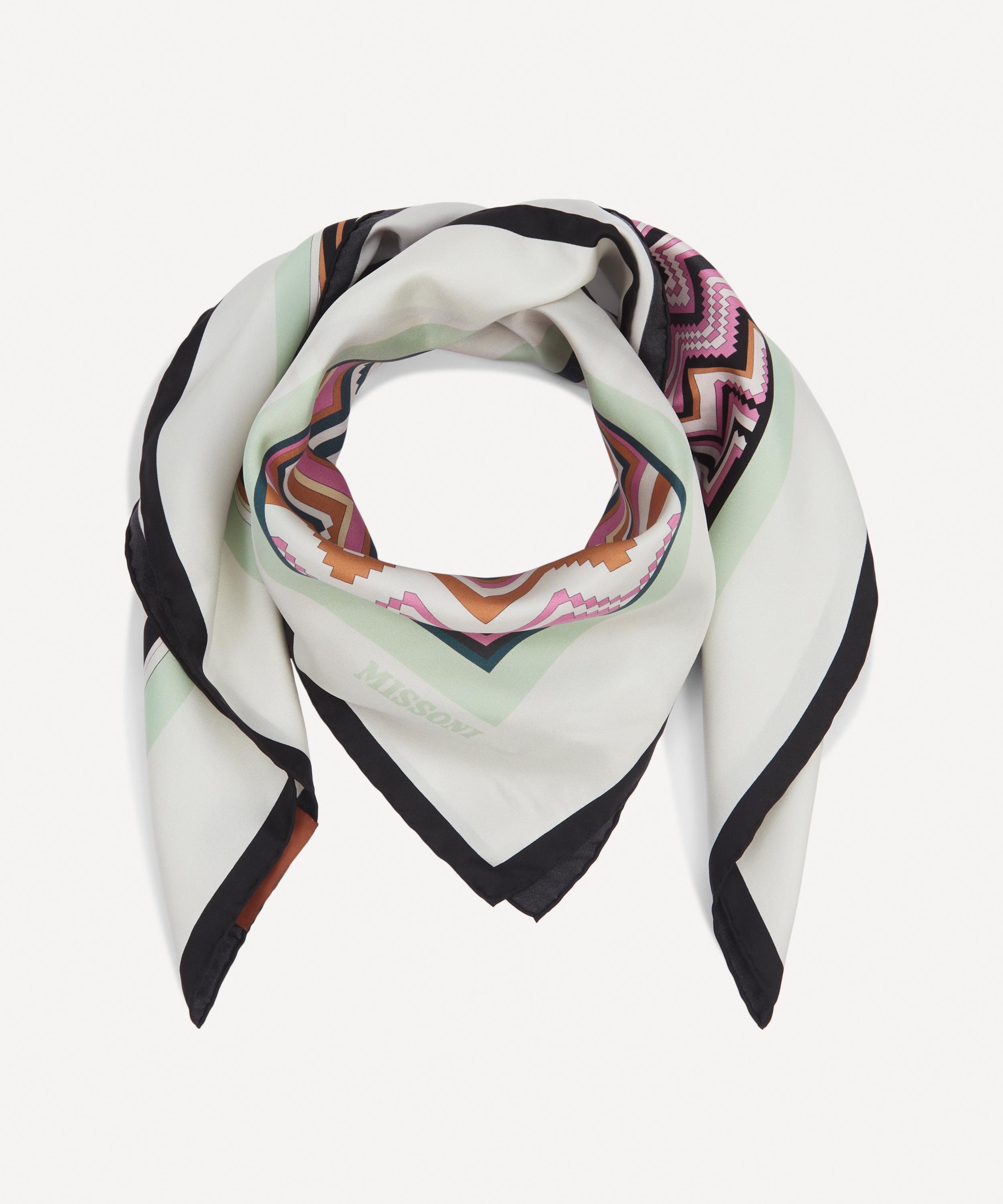 Missoni Zig-Zag Print Silk Scarf | Liberty