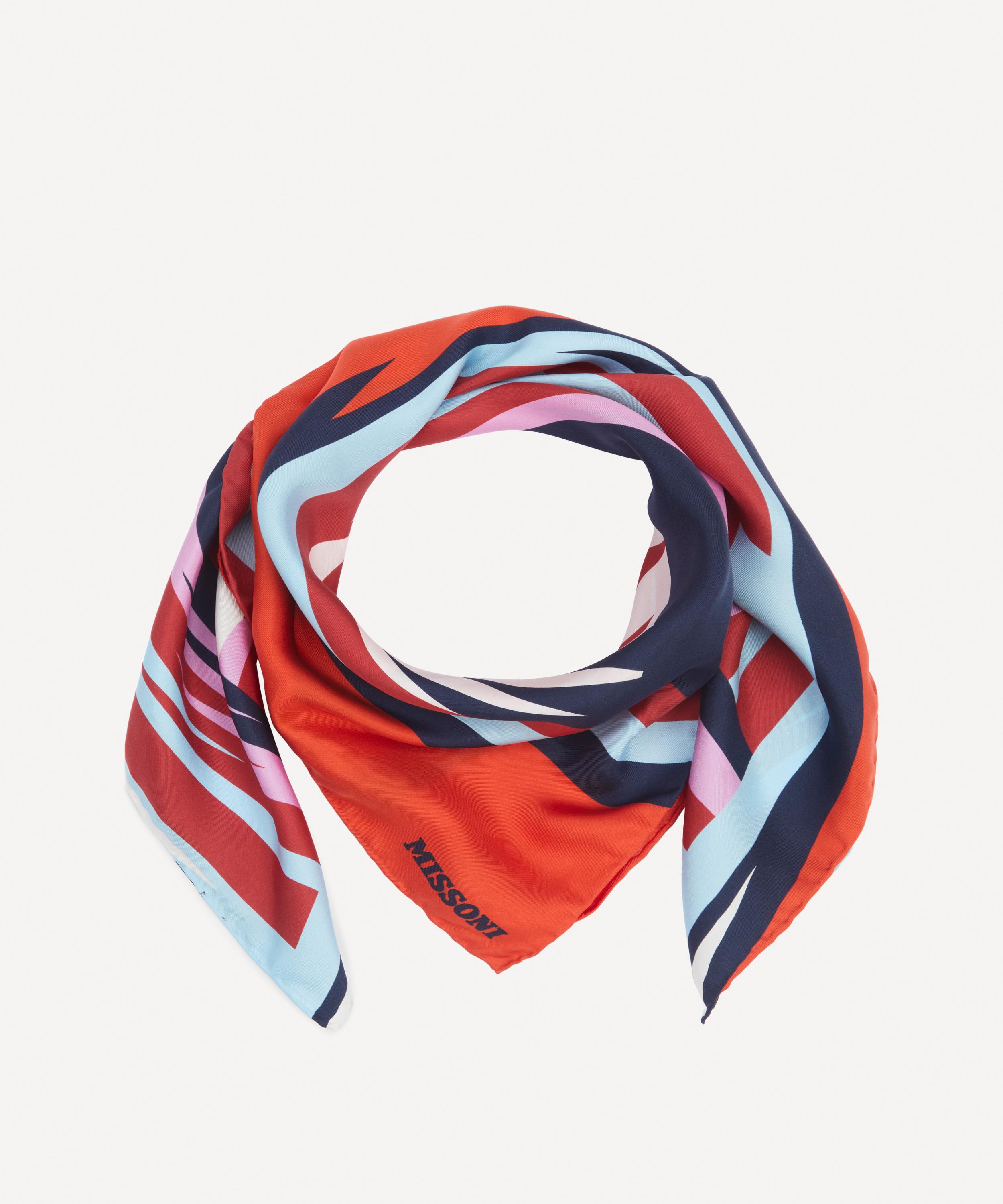 Missoni - Graphic Print Silk Scarf image number 0