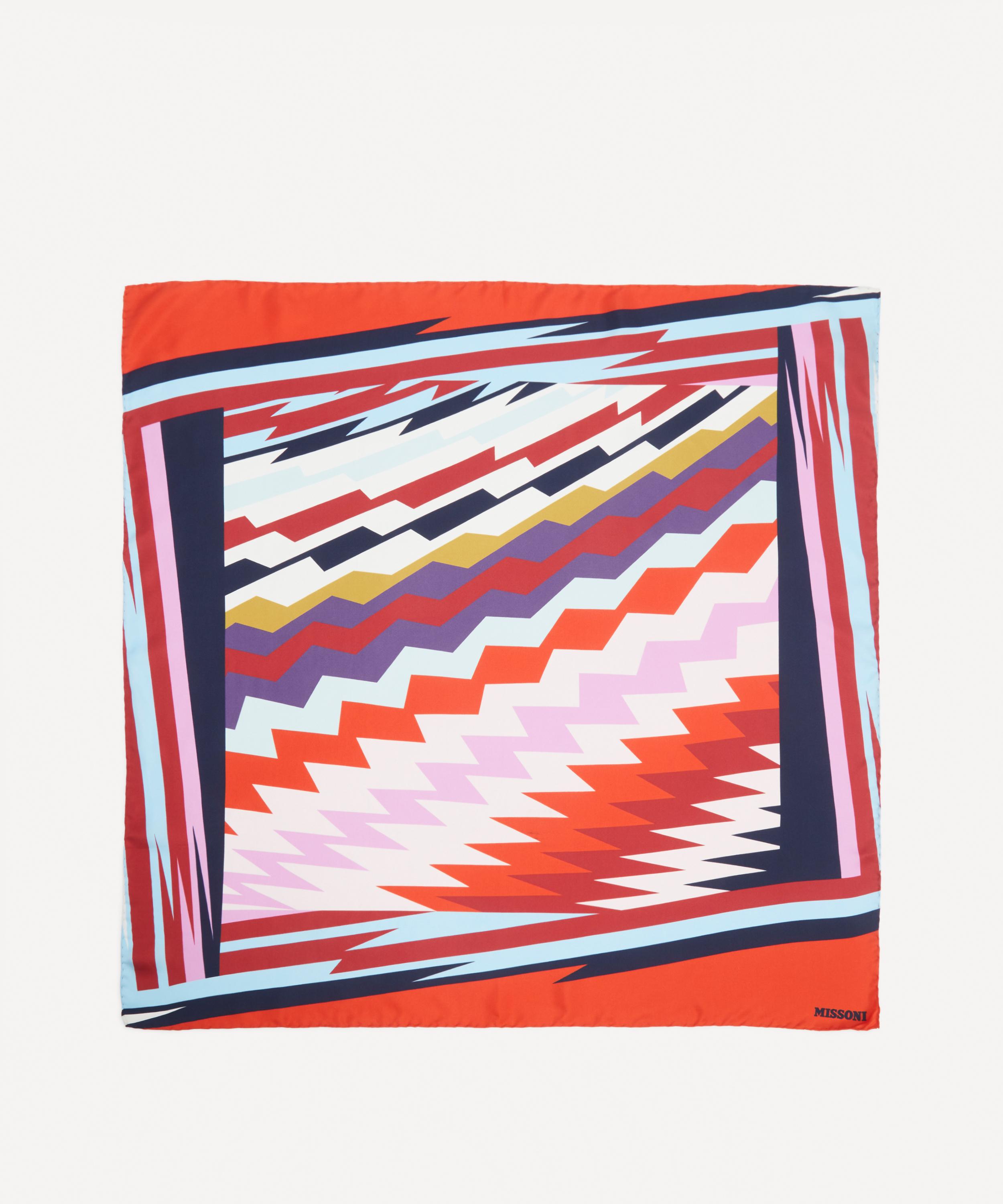 Missoni - Graphic Print Silk Scarf image number 1
