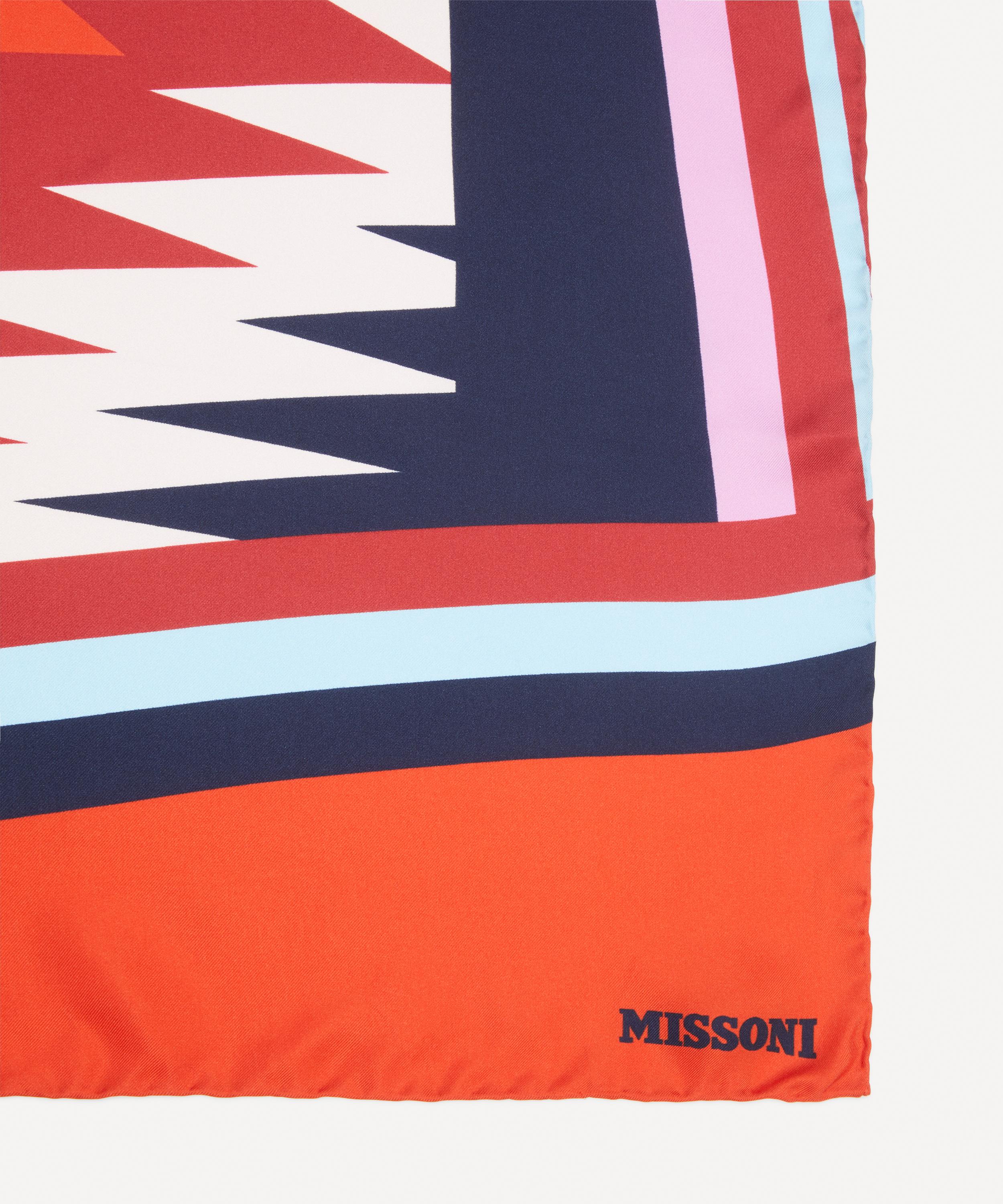 Missoni - Graphic Print Silk Scarf image number 3