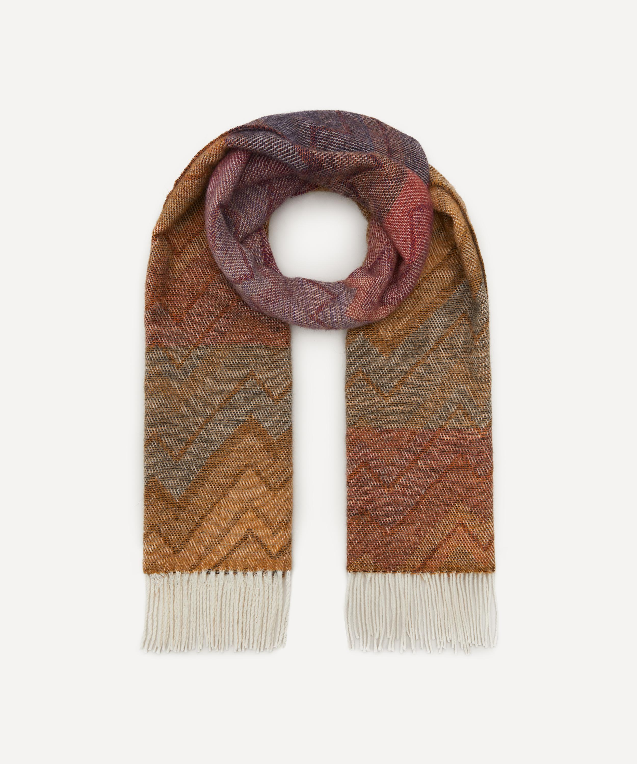 Missoni - Cotton-Blend Stola Zig-Zag Scarf image number 0