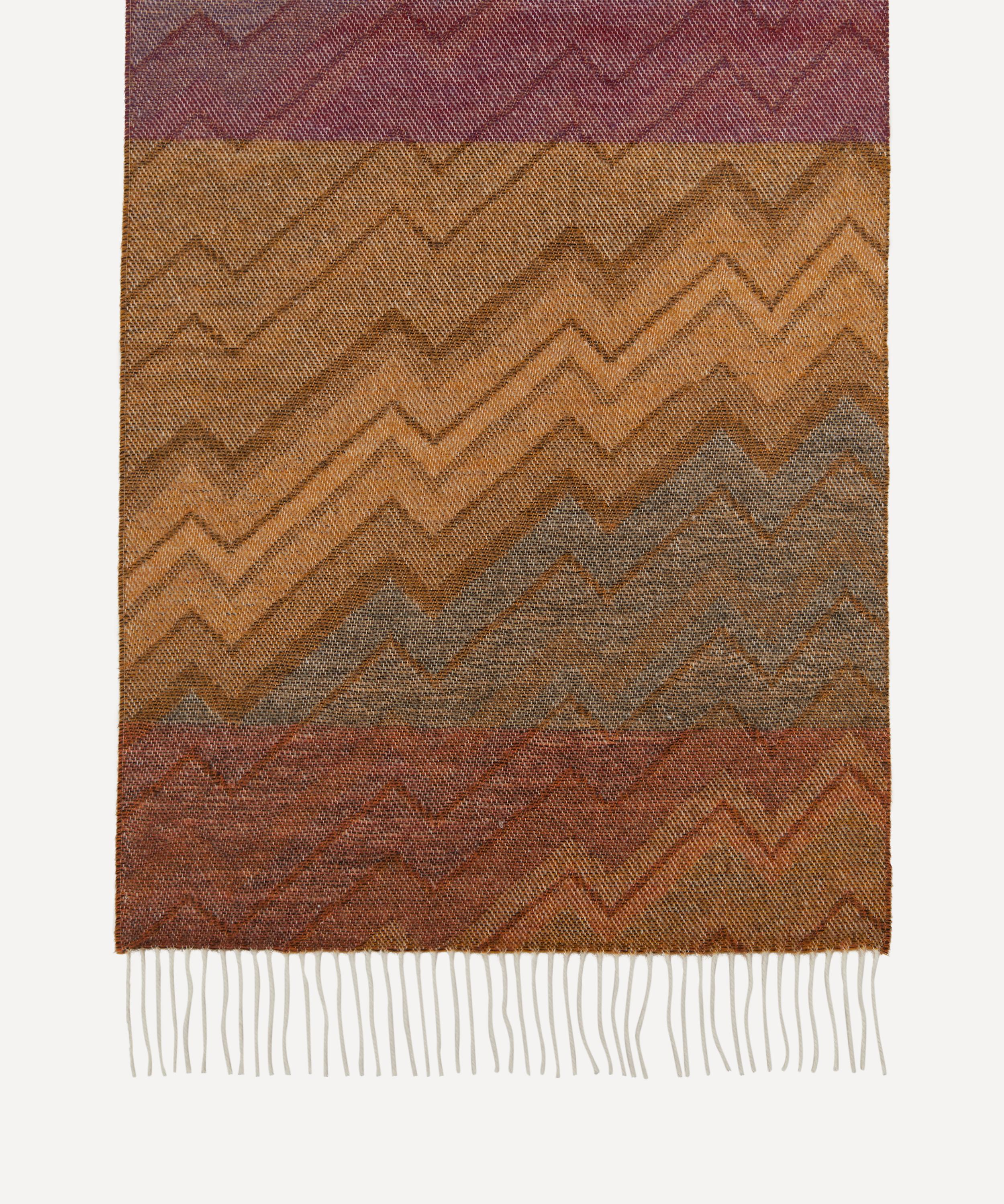Missoni - Cotton-Blend Stola Zig-Zag Scarf image number 3