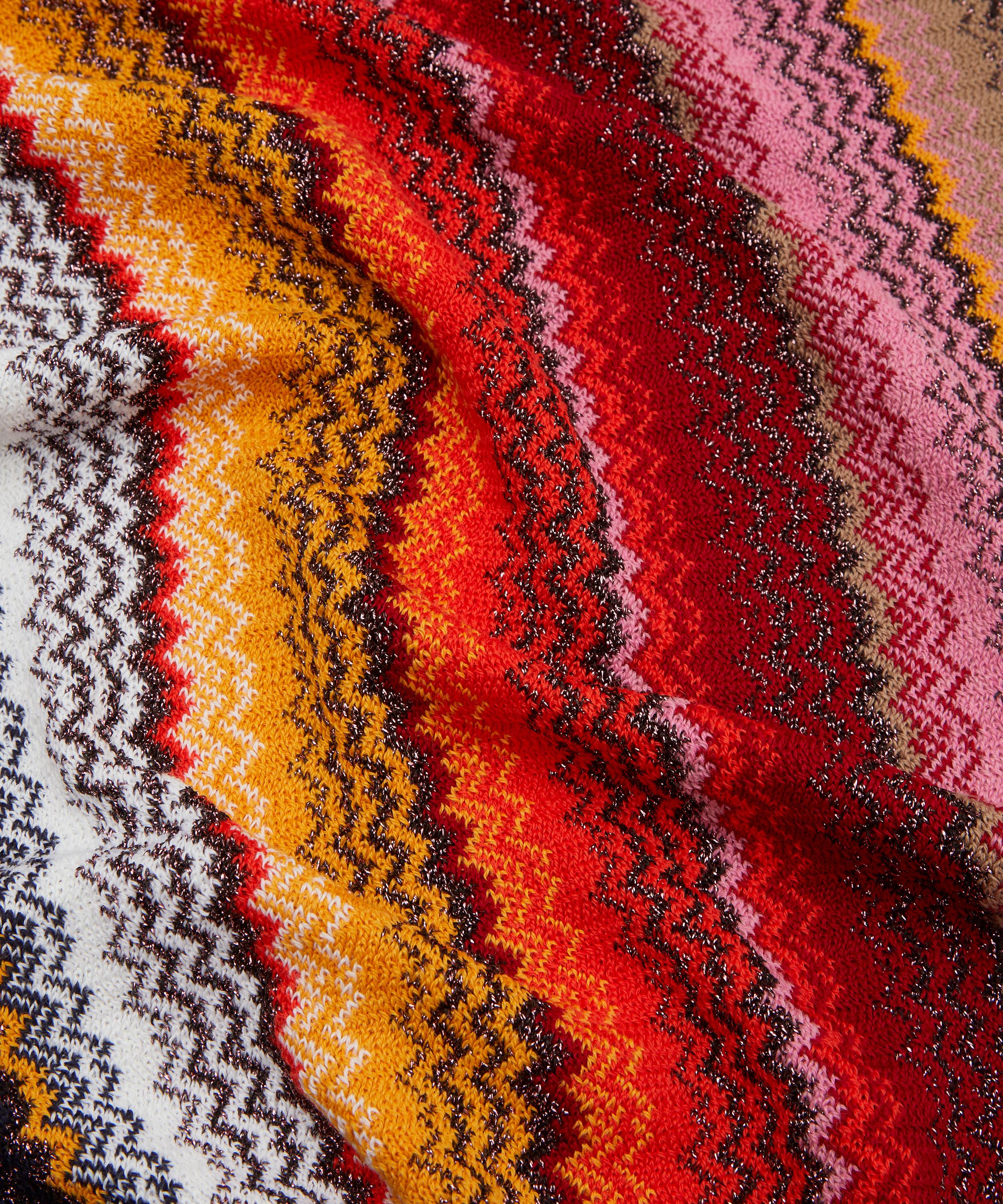 Missoni - Wool-Blend Muffler Multicoloured Zig-Zag Scarf image number 3