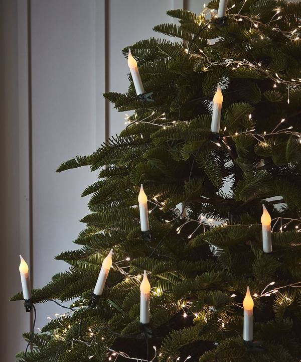 Hvad er der galt hylde forsendelse Christmas Candle Christmas Tree String Lights | Liberty