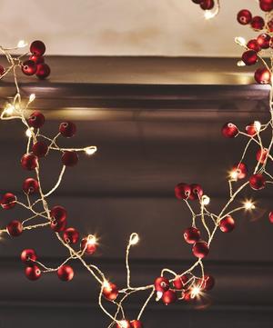 Christmas - Red Berry String Lights image number 1