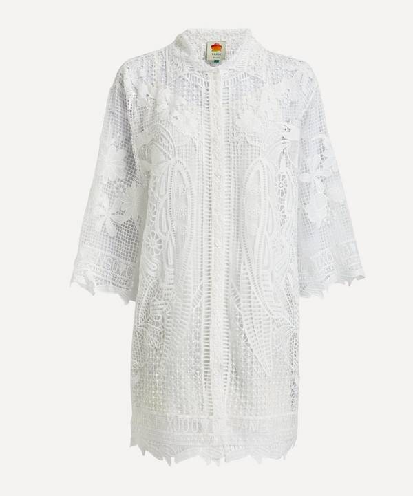 FARM Rio - Tropical Wind Guipure Lace Shirt image number 0