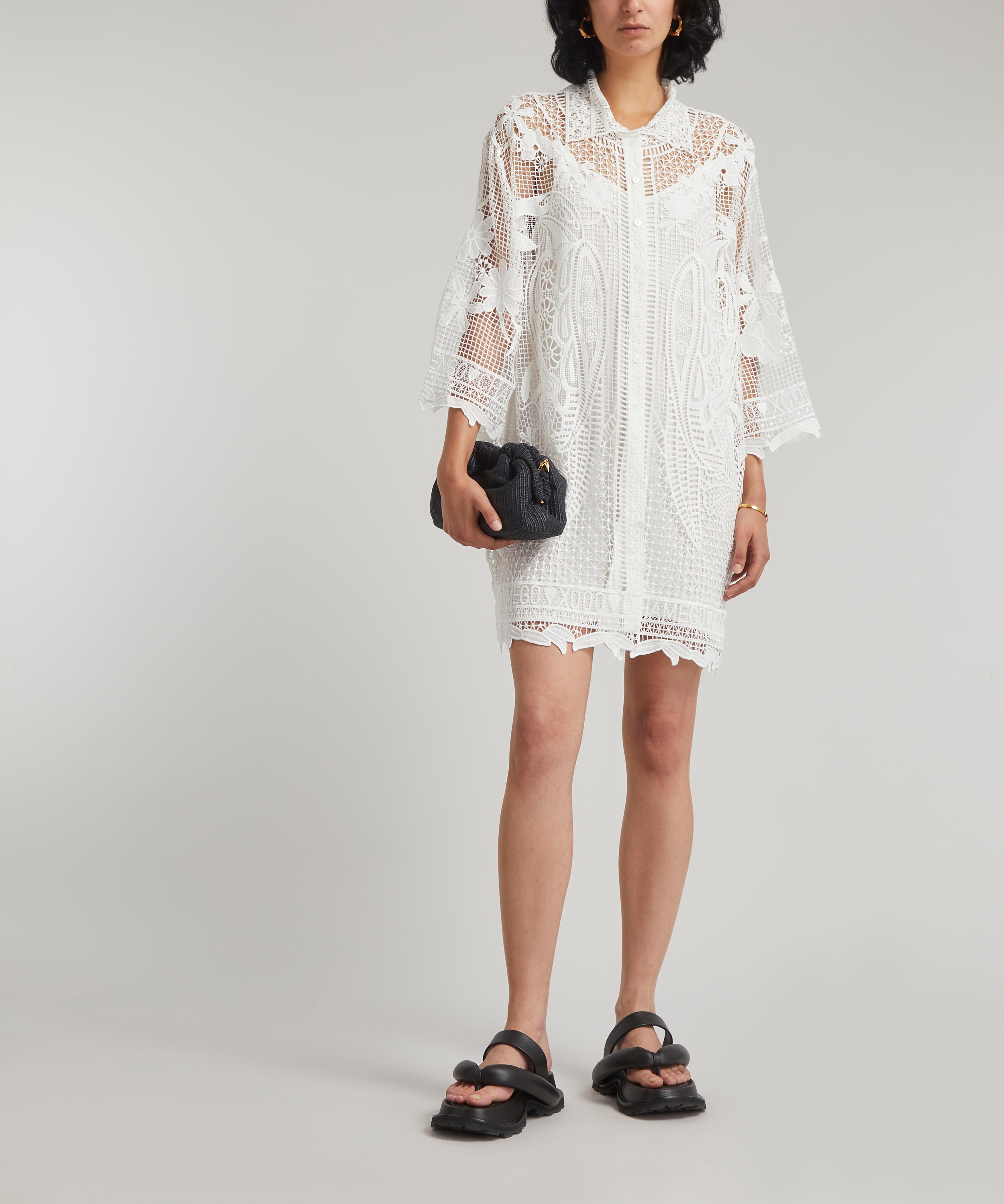 FARM Rio - Tropical Wind Guipure Lace Shirt image number 1