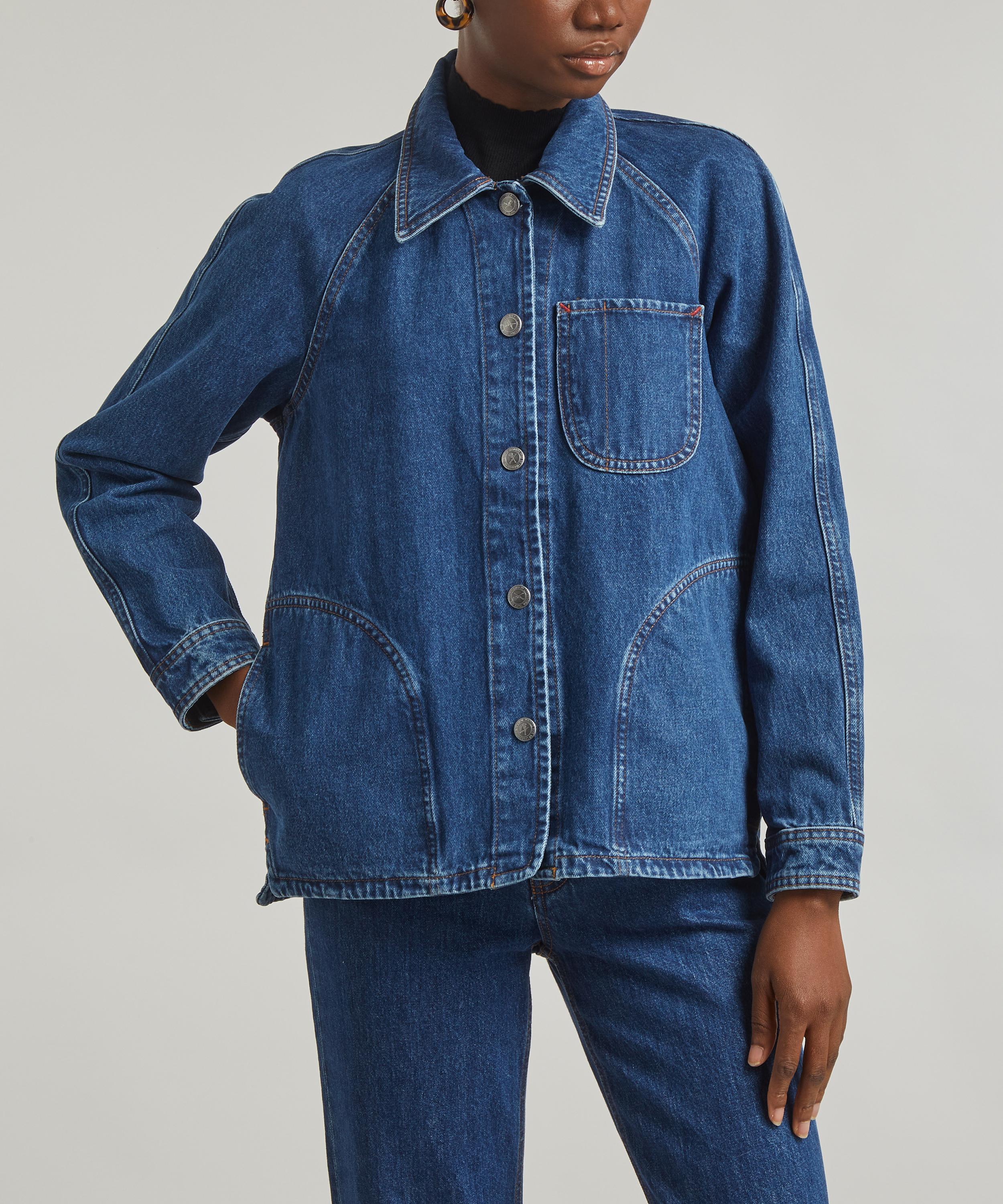 Apc denim jacket on sale womens