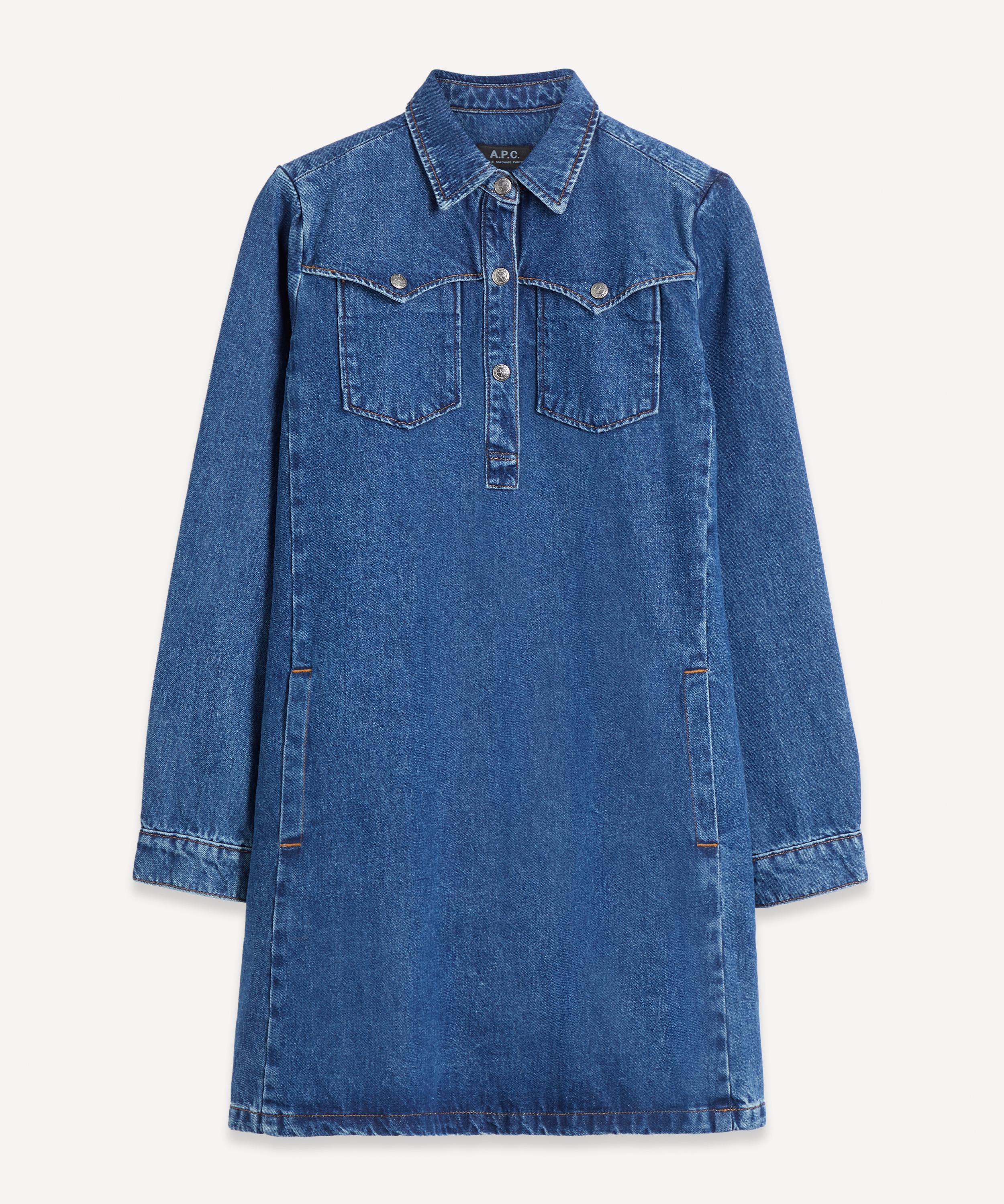 A.P.C｜DRESSES (Leana Dress (COFAH F05967 IAA)) A.P.C. Leana Dress | Liberty