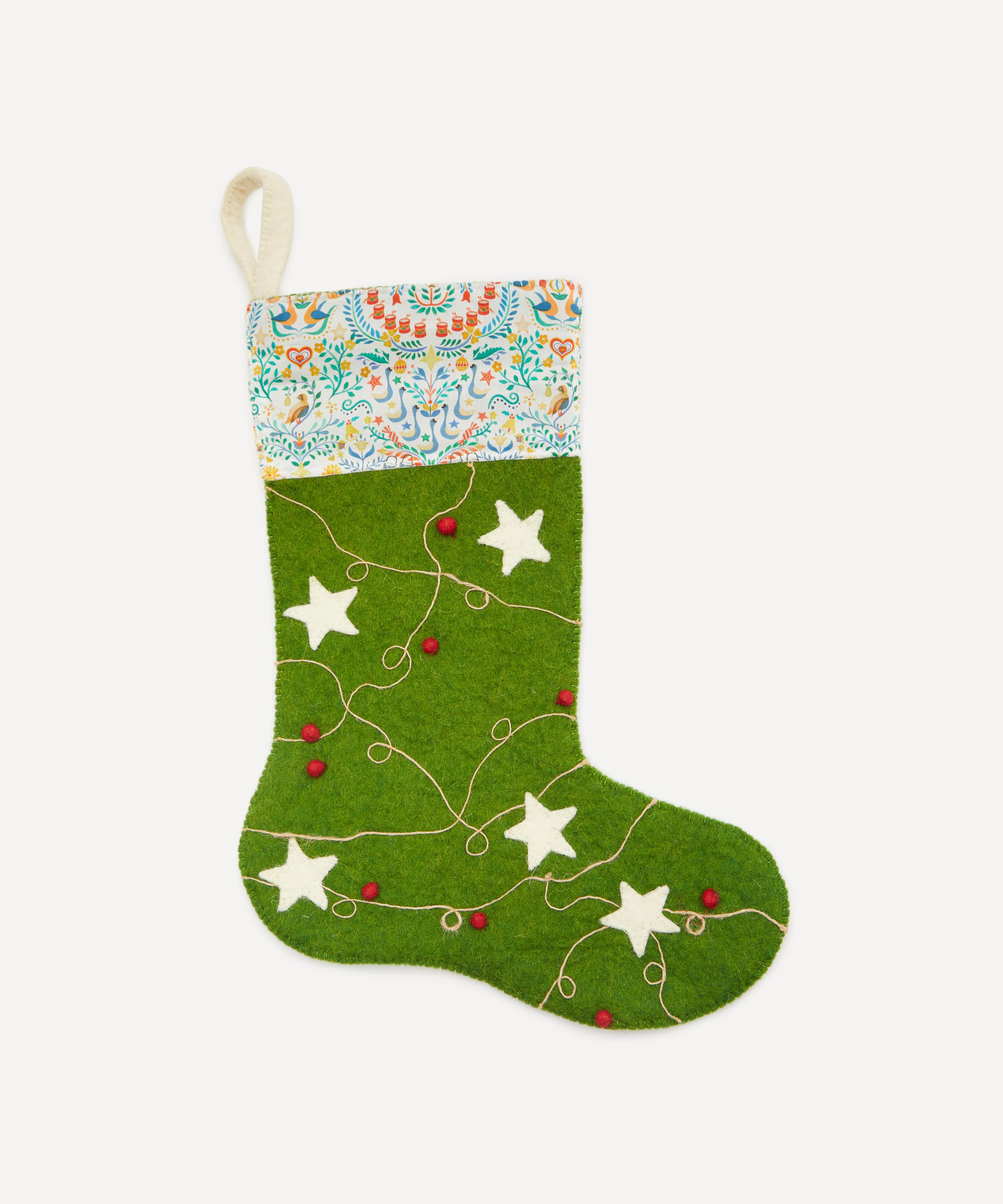 Christmas - 12 Days of Christmas Liberty Print Stocking image number 0