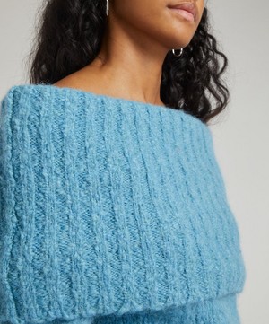 Paloma Wool - Carlota Off-Shoulder Knitted Jumper image number 4