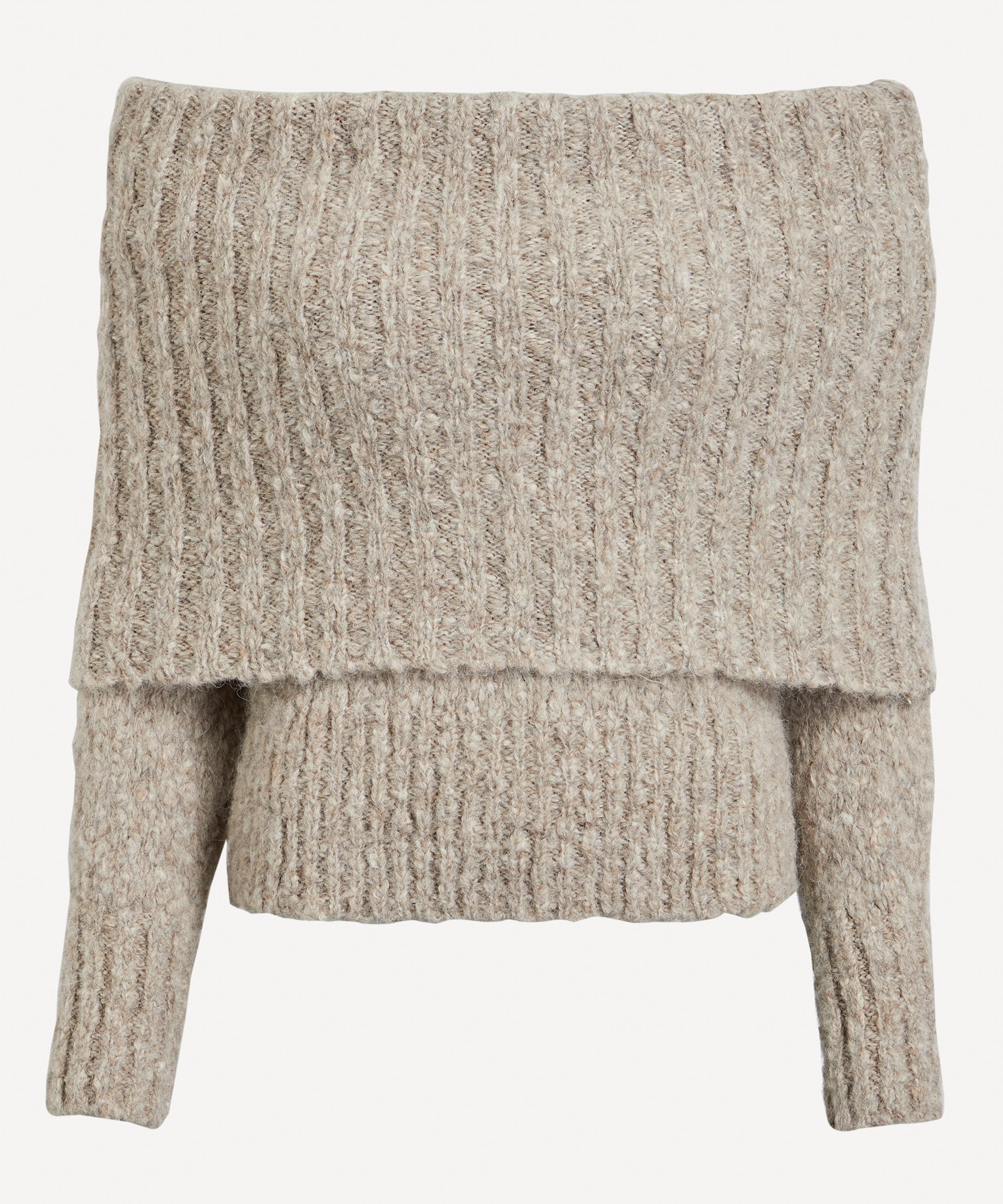 Paloma Wool Carlota Off Shoulder Knitted Jumper Liberty