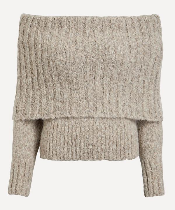 Paloma Wool - Carlota Off-Shoulder Knitted Jumper image number null
