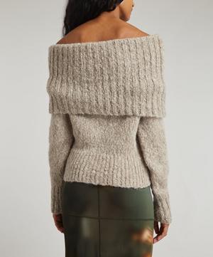 Paloma Wool - Carlota Off-Shoulder Knitted Jumper image number 3