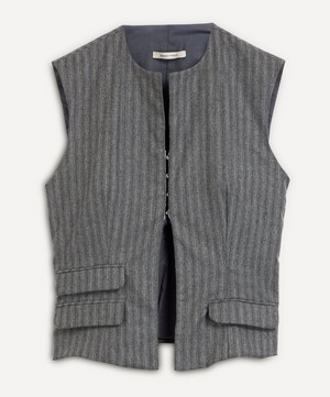 Paloma Wool - Pearl Pinstripe Vest image number 0