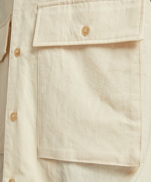 Uniform Bridge - Two Pocket Linen Shirt image number 4