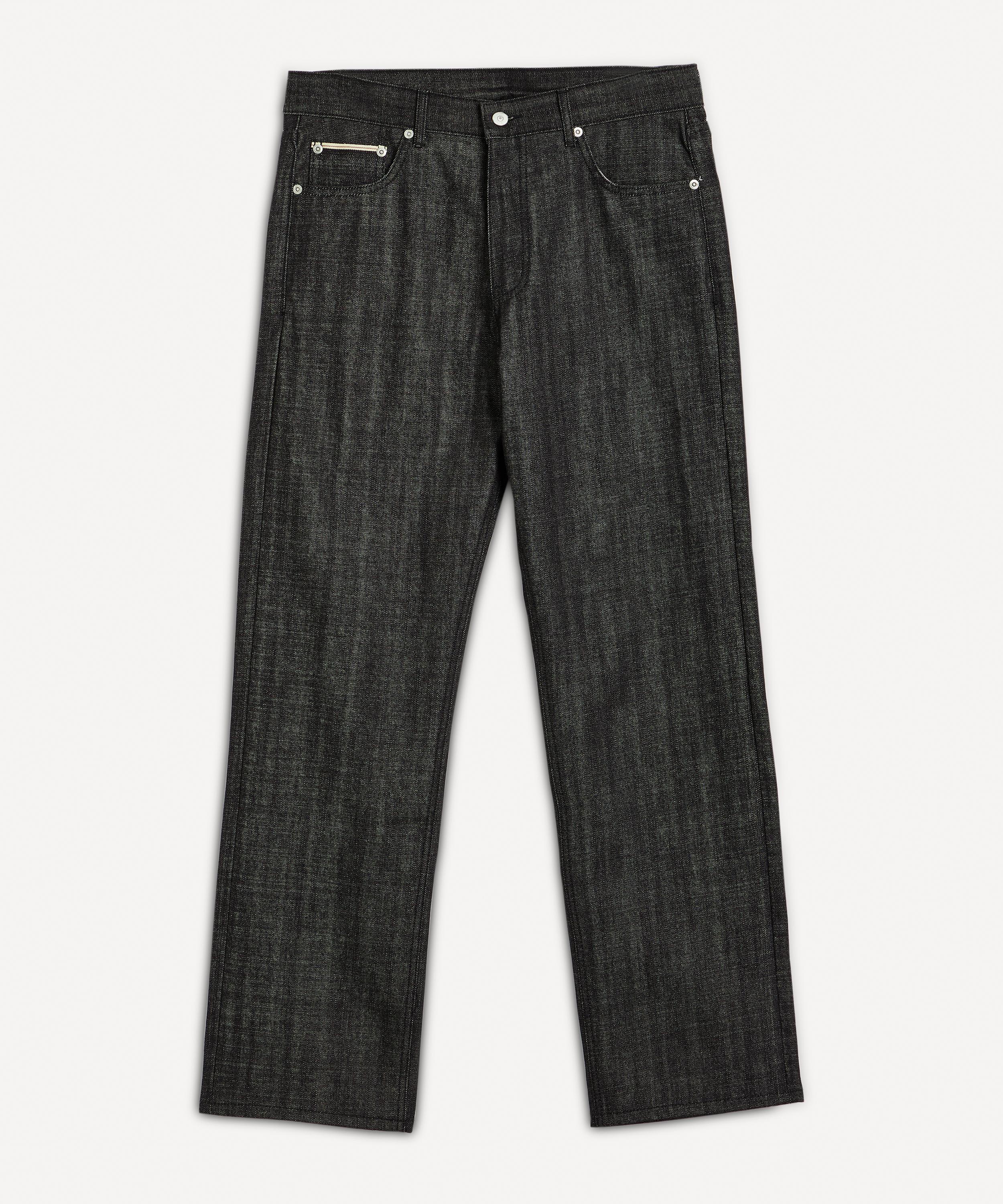 Uniform Bridge - Selvedge Raw Denim Straight-Leg Jeans