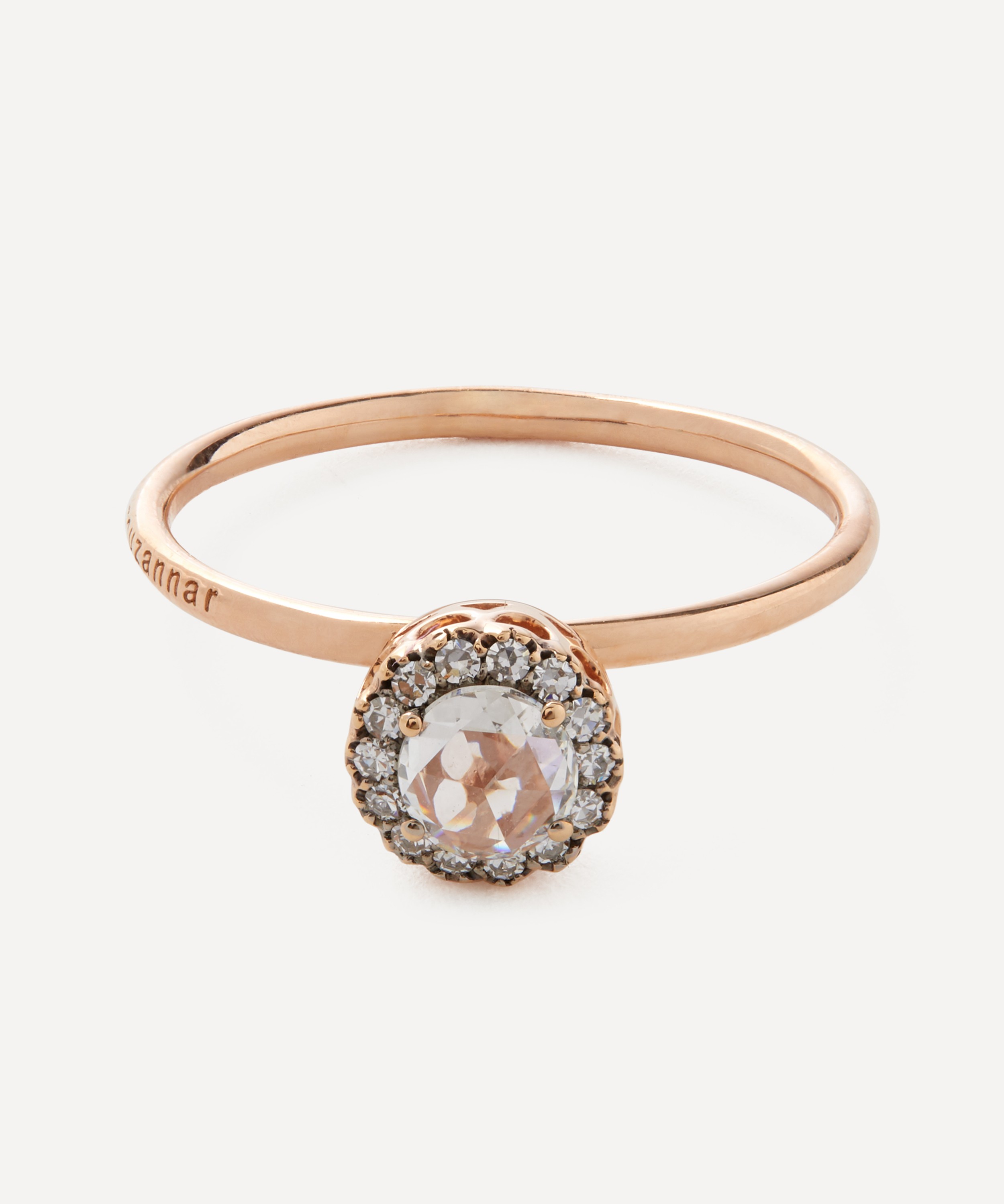 Selim Mouzannar 18ct Rose Gold Beirut Diamond Ring