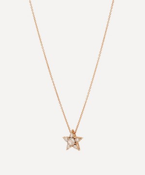 Selim Mouzannar - 18ct Rose Gold Istanbul Diamond Star Pendant Necklace image number 0