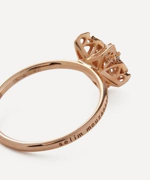 Selim Mouzannar - 18ct Rose Gold Istanbul Diamond Star Ring image number 1