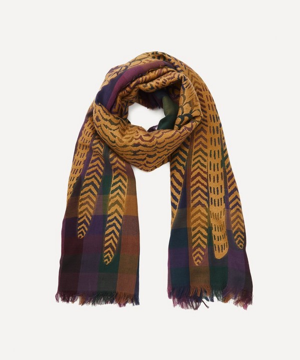 Inoui Editions - Hedwige Wool-Cotton Scarf image number null