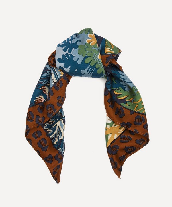 Inoui Editions - Fontainebleau Square Silk Scarf image number null