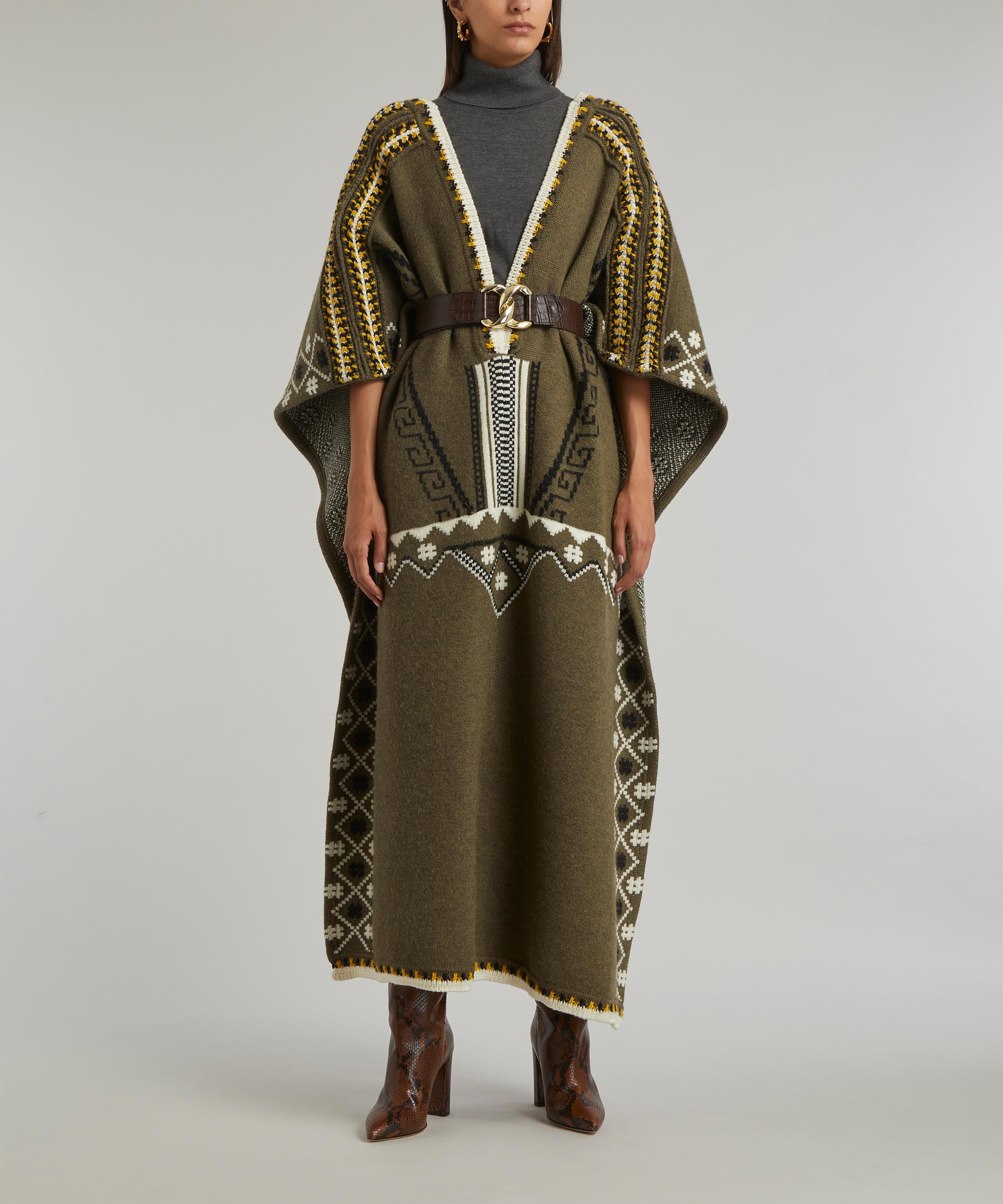 Etro - Maglia Jacquard Poncho image number 1