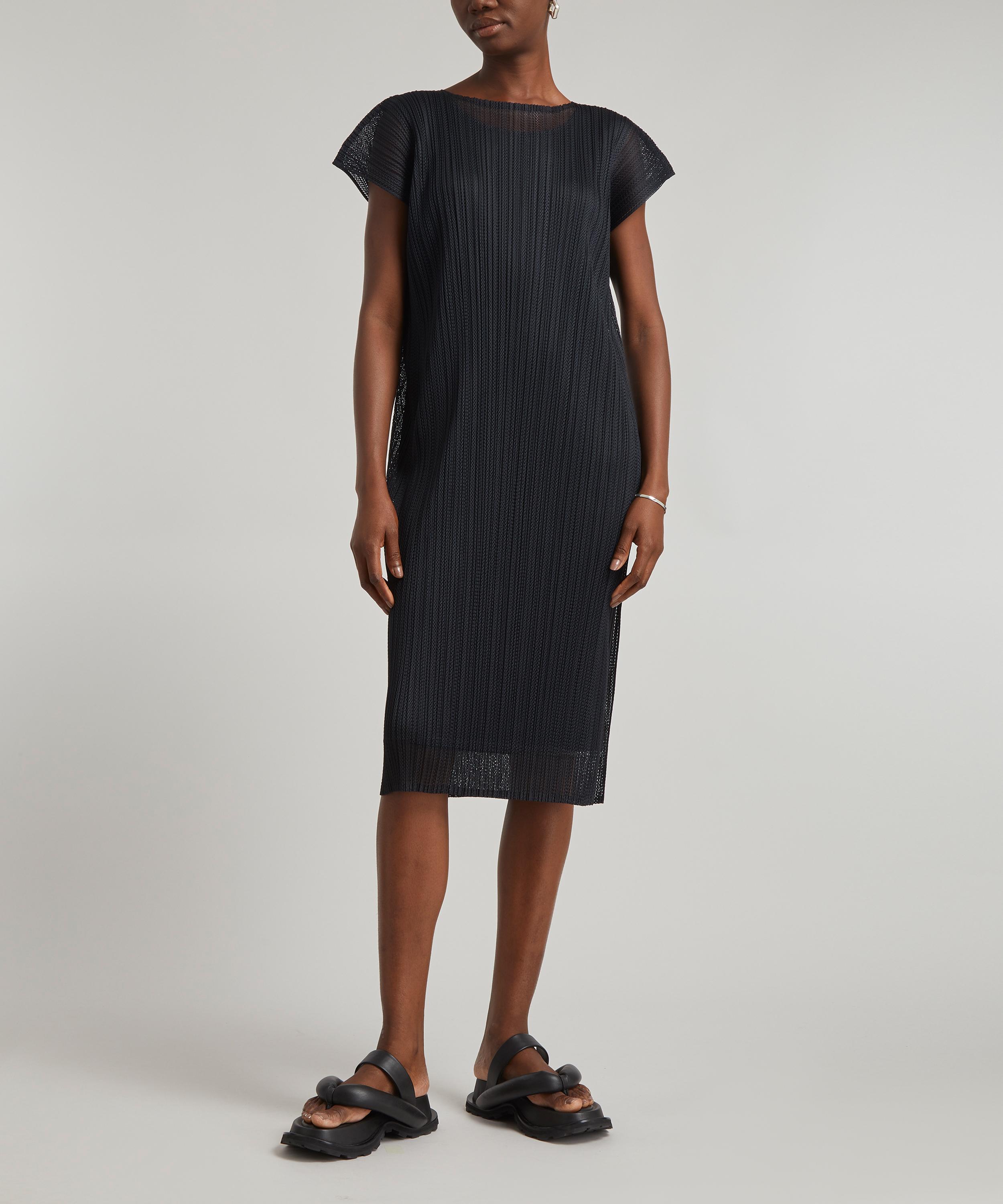 Pleats Please Issey Miyake - Prelude Pleated Mesh Midi-Dress image number 2