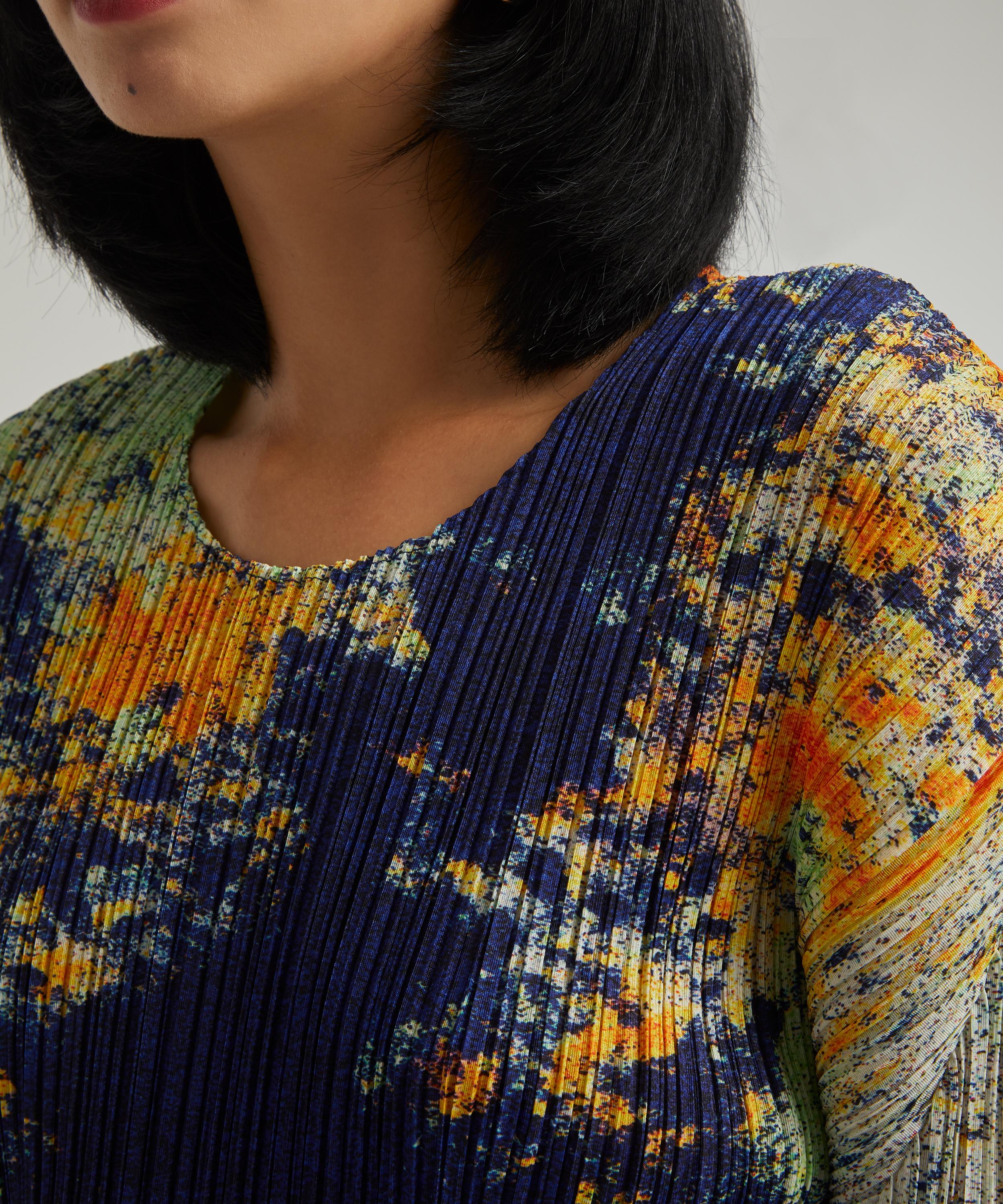 Pleats Please Issey Miyake - SPLASH Pleated Top image number 4