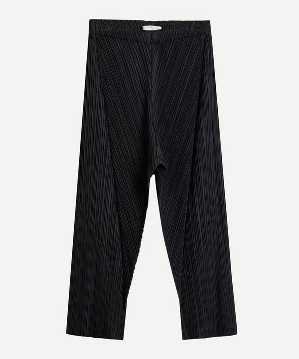 Pleats Please Issey Miyake - Thicker Bottom Wide-Leg Trousers image number null