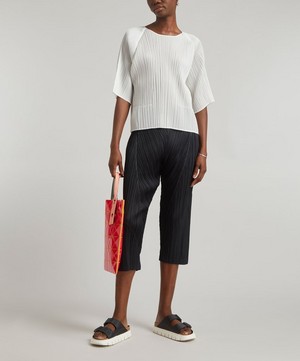 Pleats Please Issey Miyake - Thicker Bottom Wide-Leg Trousers image number 1