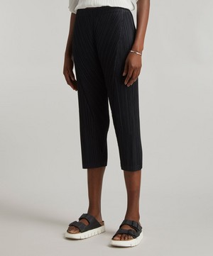 Pleats Please Issey Miyake - Thicker Bottom Wide-Leg Trousers image number 2