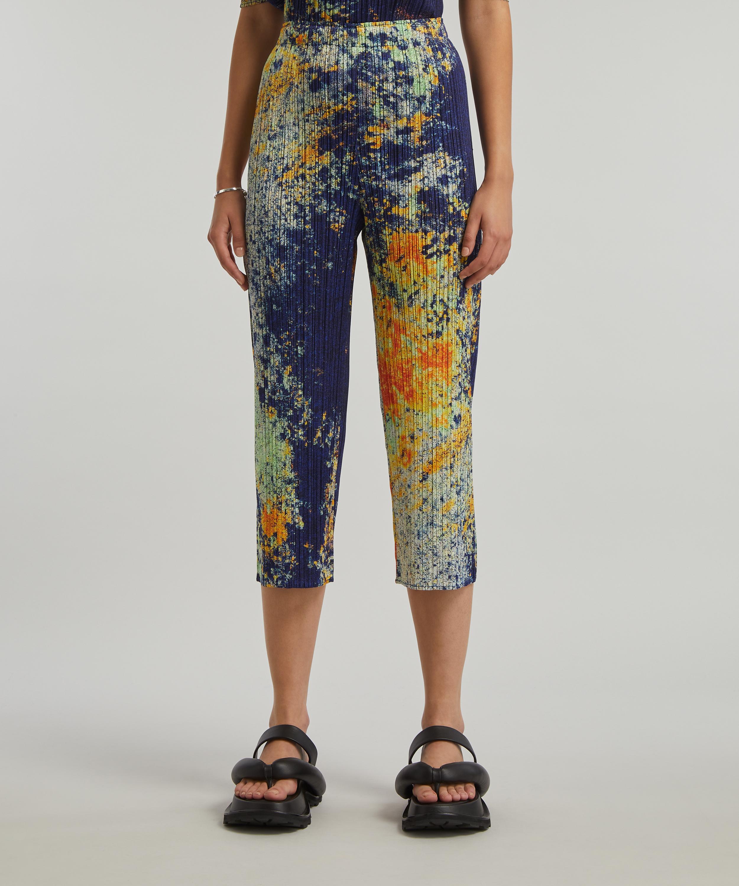 Pleats Please Issey Miyake - Splash Pleated Trousers image number 2