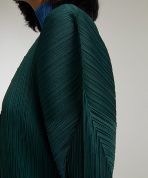 Pleats Please Issey Miyake - Monthly Colours August Pleated Cardigan image number 4