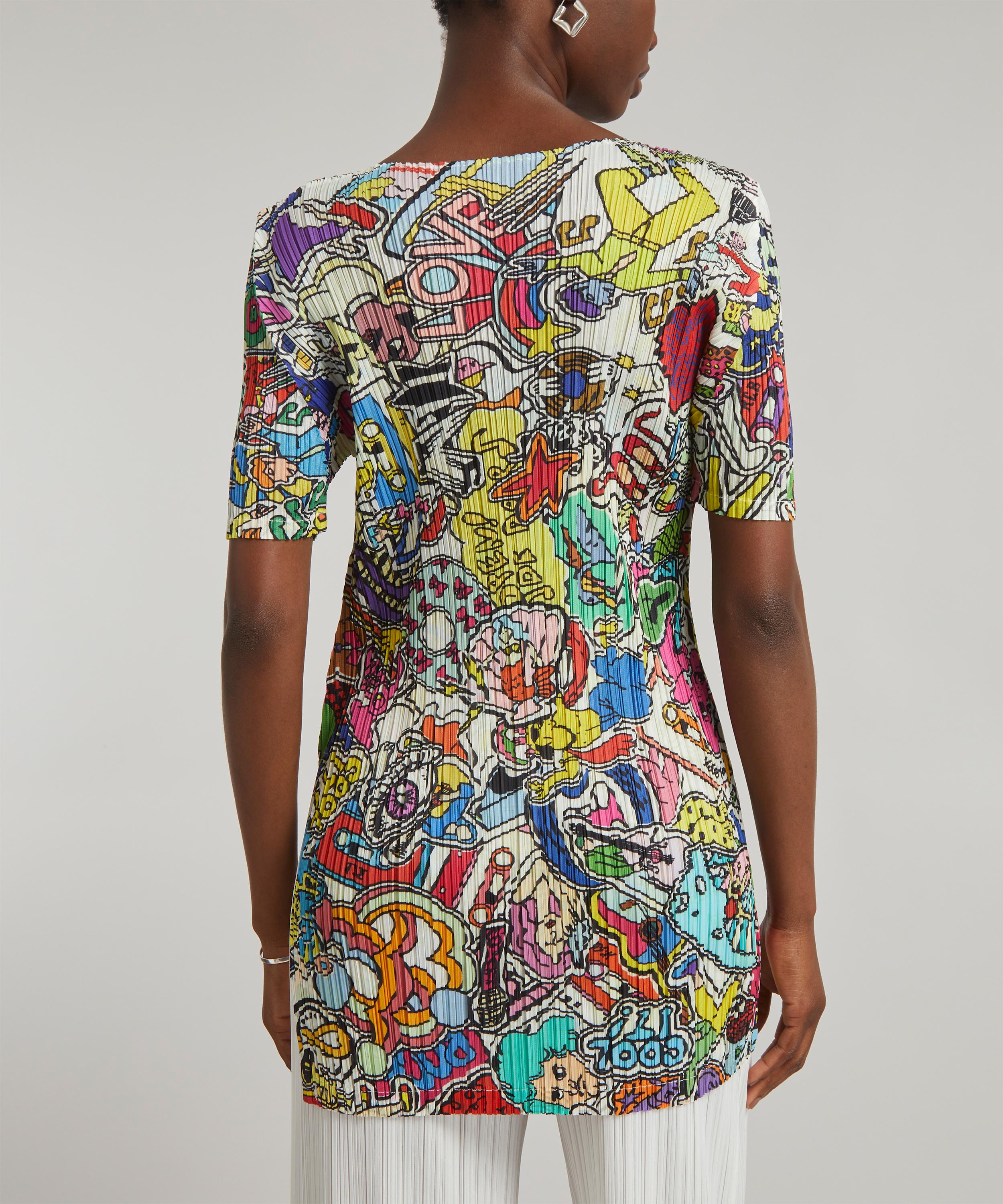 Pleats Please Issey Miyake Pleated OMNIBUS Tunic Top | Liberty