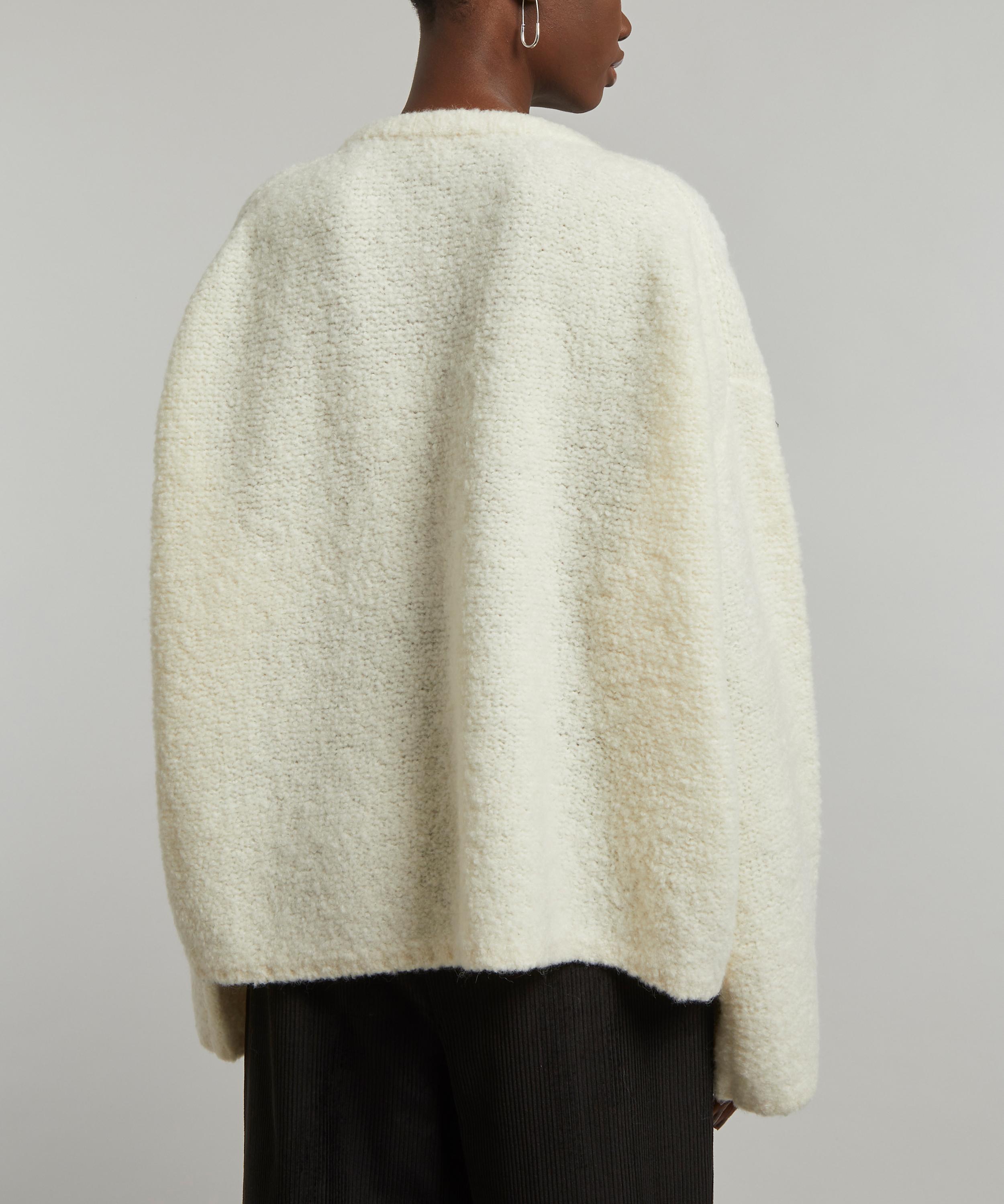 SIGNATURE BOUCLE KNIT SWEATER – www.