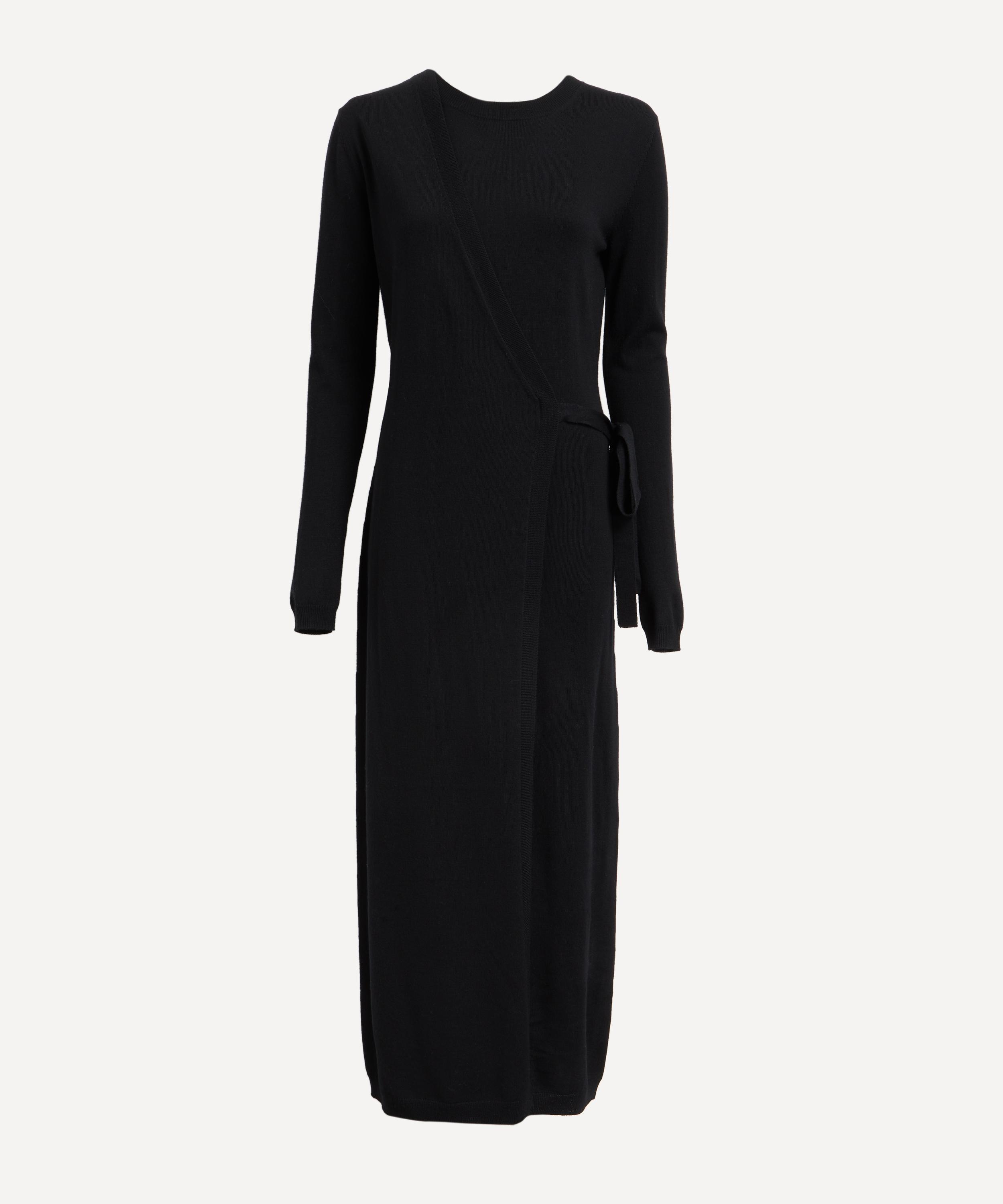 Totême Knitted Merino Wrap Dress | Liberty