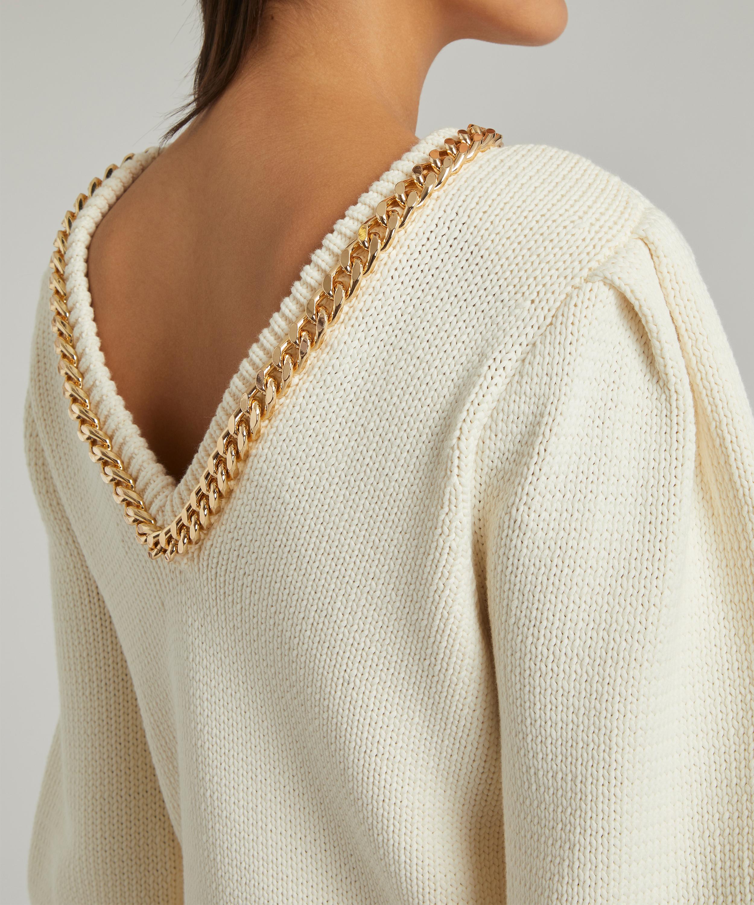 Aje - Elle Chain Open-Back Jumper image number 4