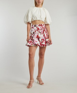 Aje - La Vie Bubble Mini-Skirt image number 1