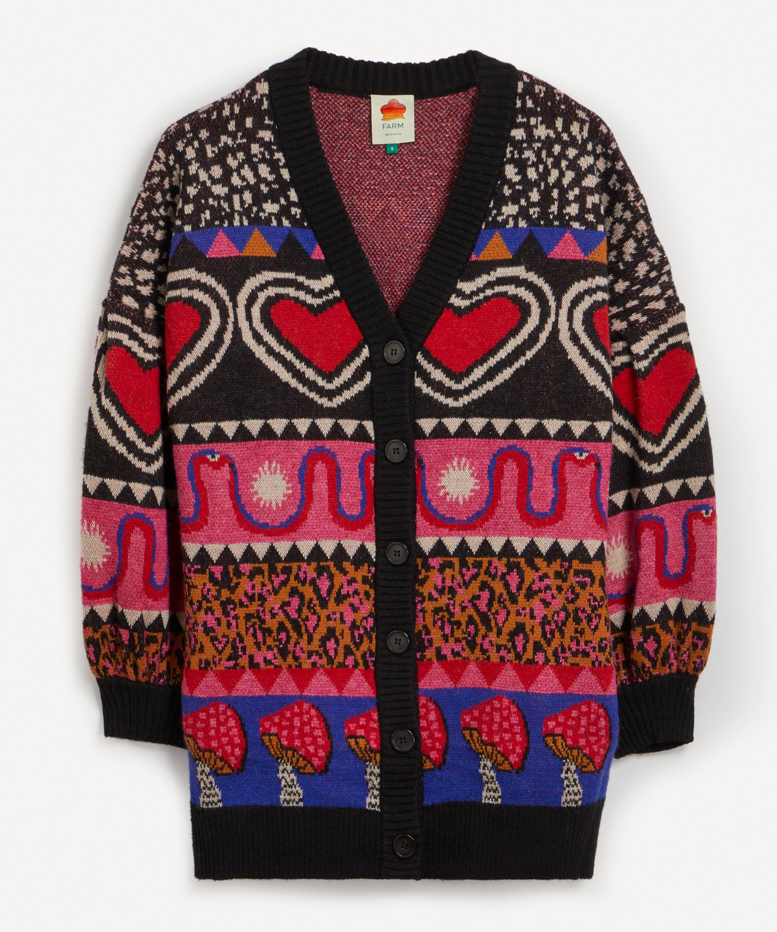 FARM Rio - Ainika Tapestry Cardigan image number 0
