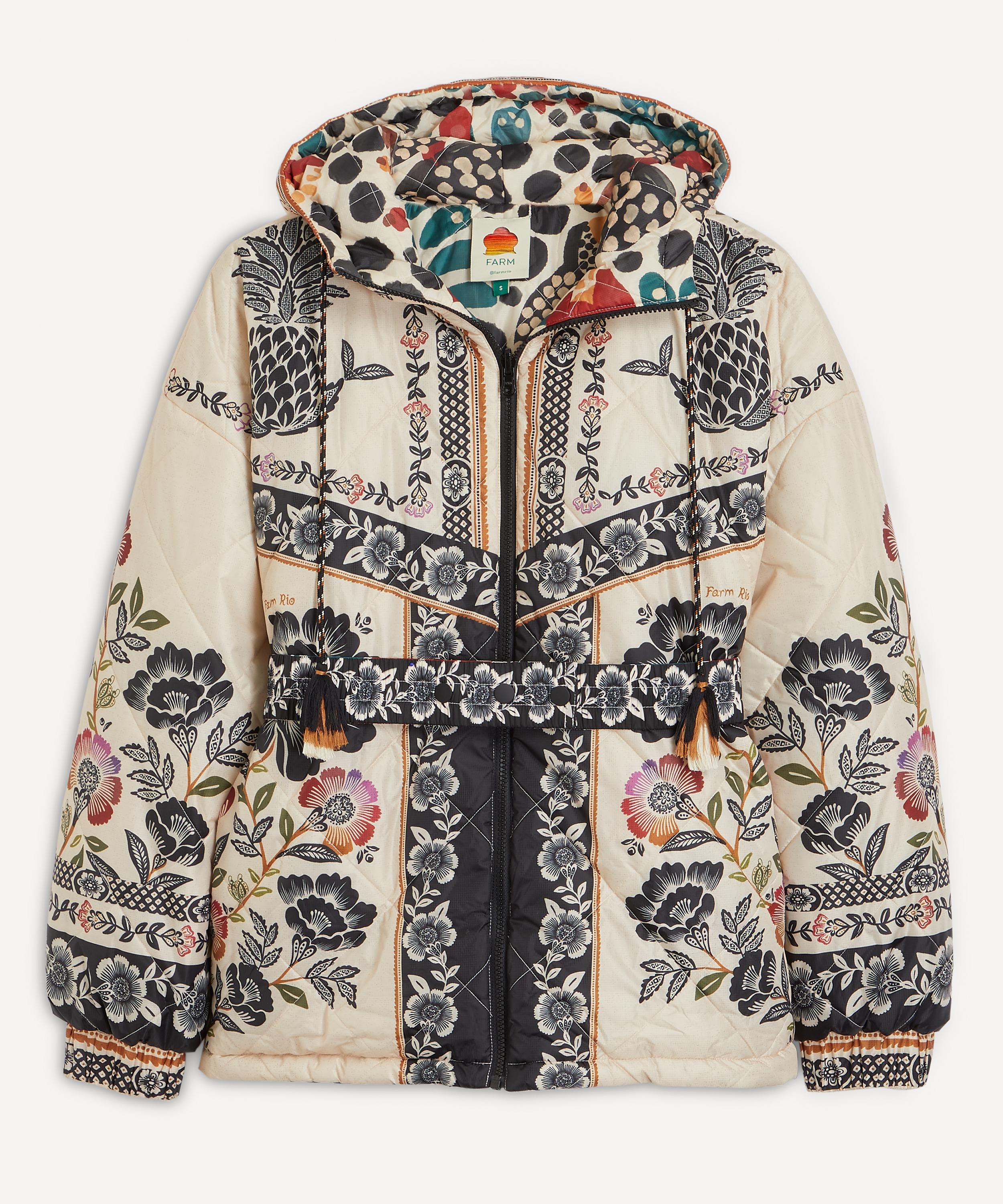 FARM Rio - Romantic Garden Puffer Jacket image number 0