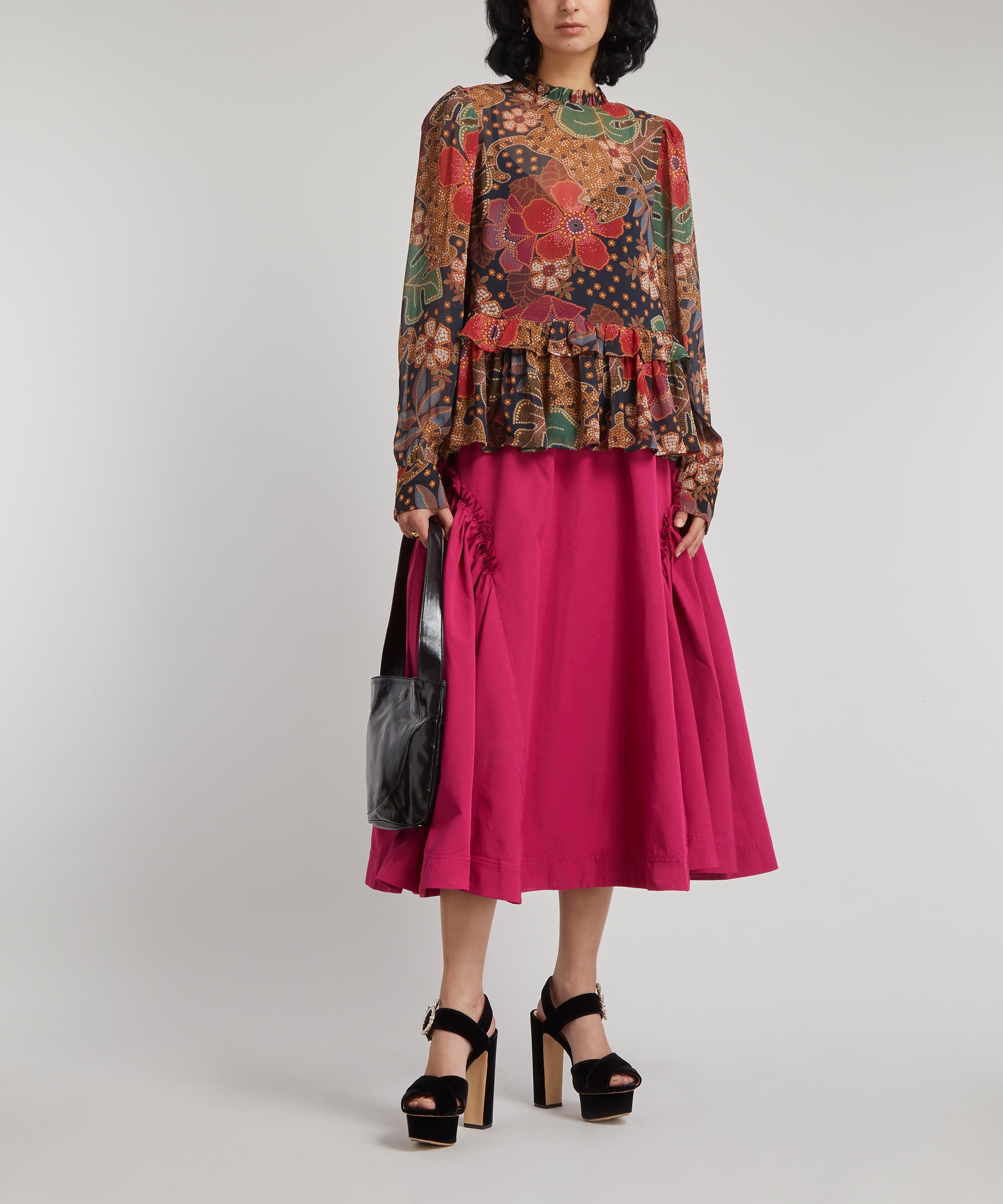 FARM Rio - Flowered Leopards Blouse image number 1