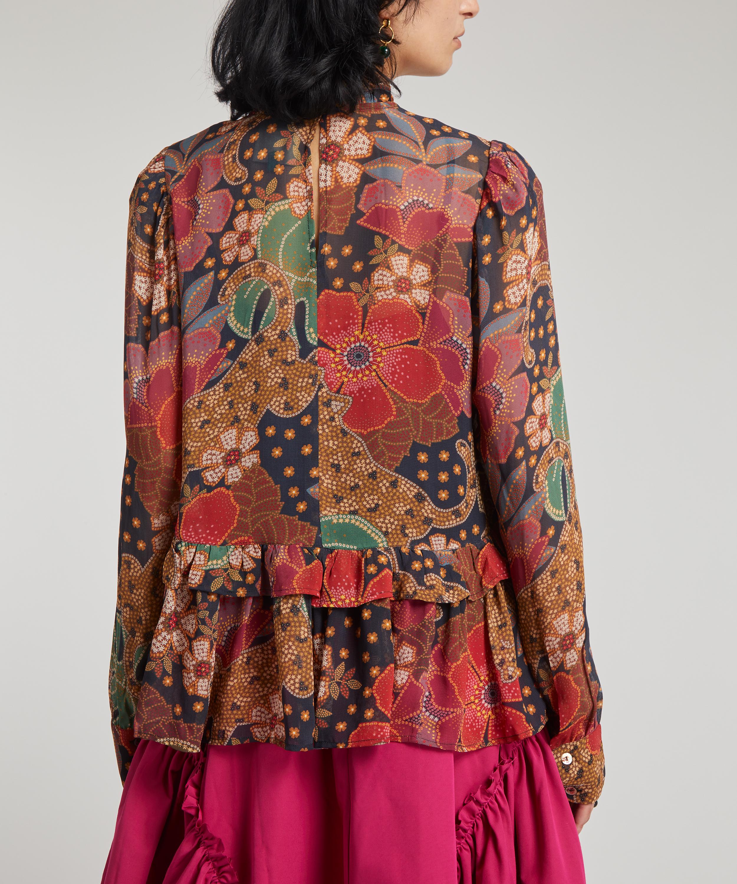 FARM Rio - Flowered Leopards Blouse image number 3