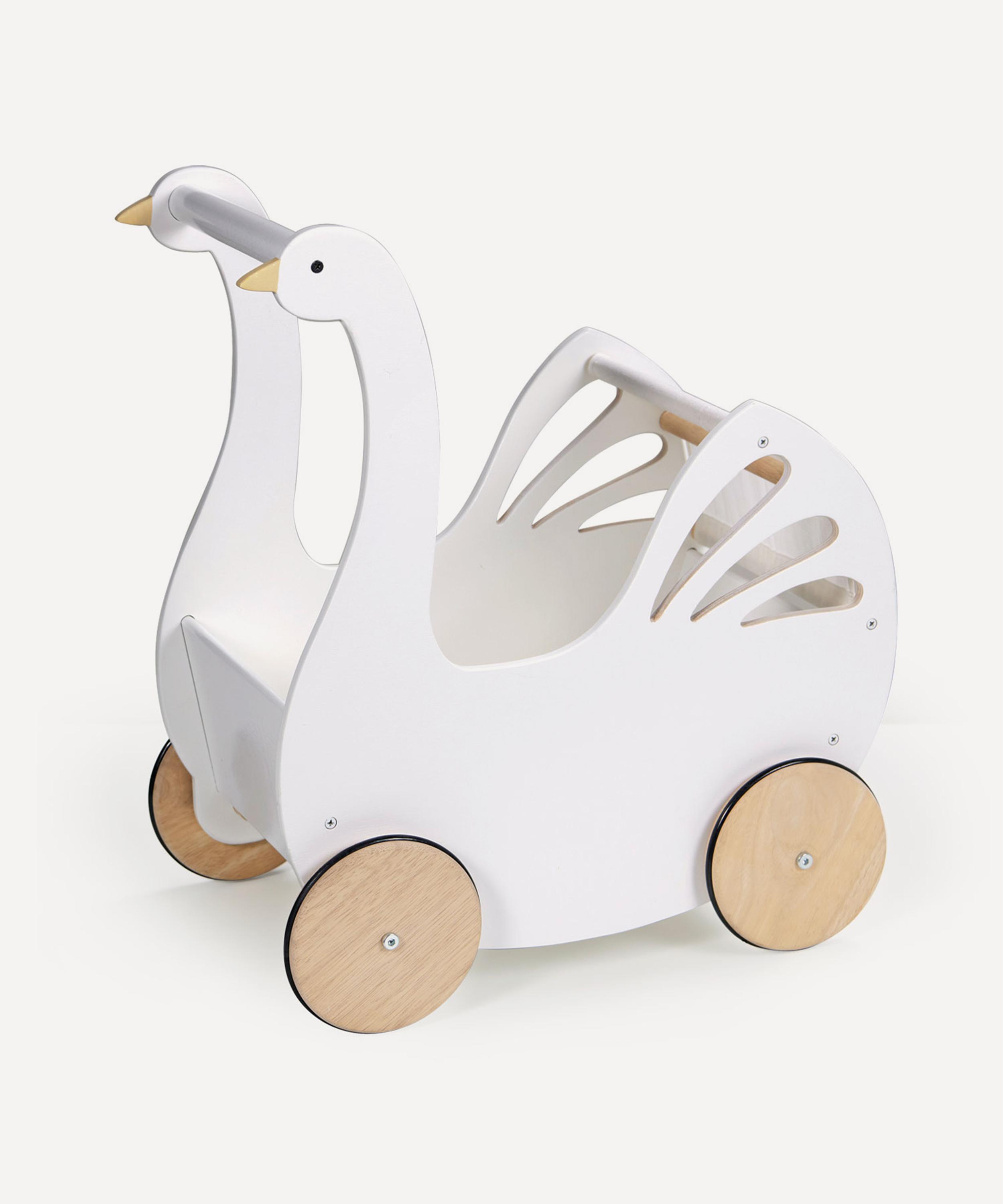 Tender Leaf Toys - Sweet Swan Pram Toy image number 0