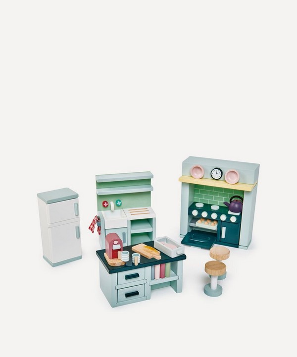 Tender Leaf Toys - Dolls House Kitchen Furniture Set image number null