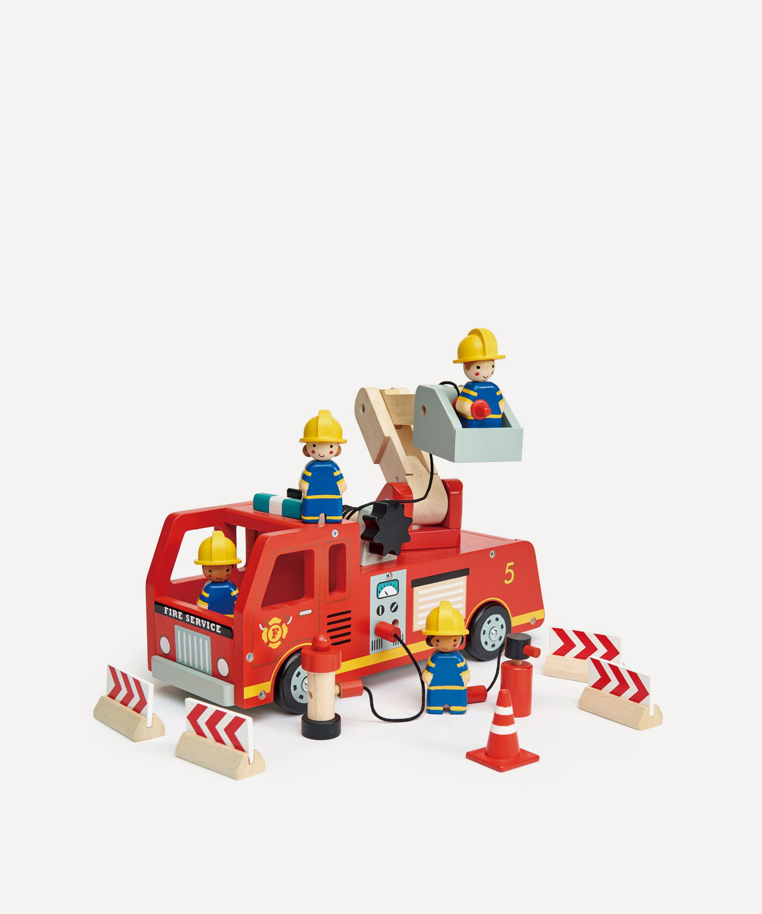 Tender Leaf Toys - Fire Engine Toy image number 2